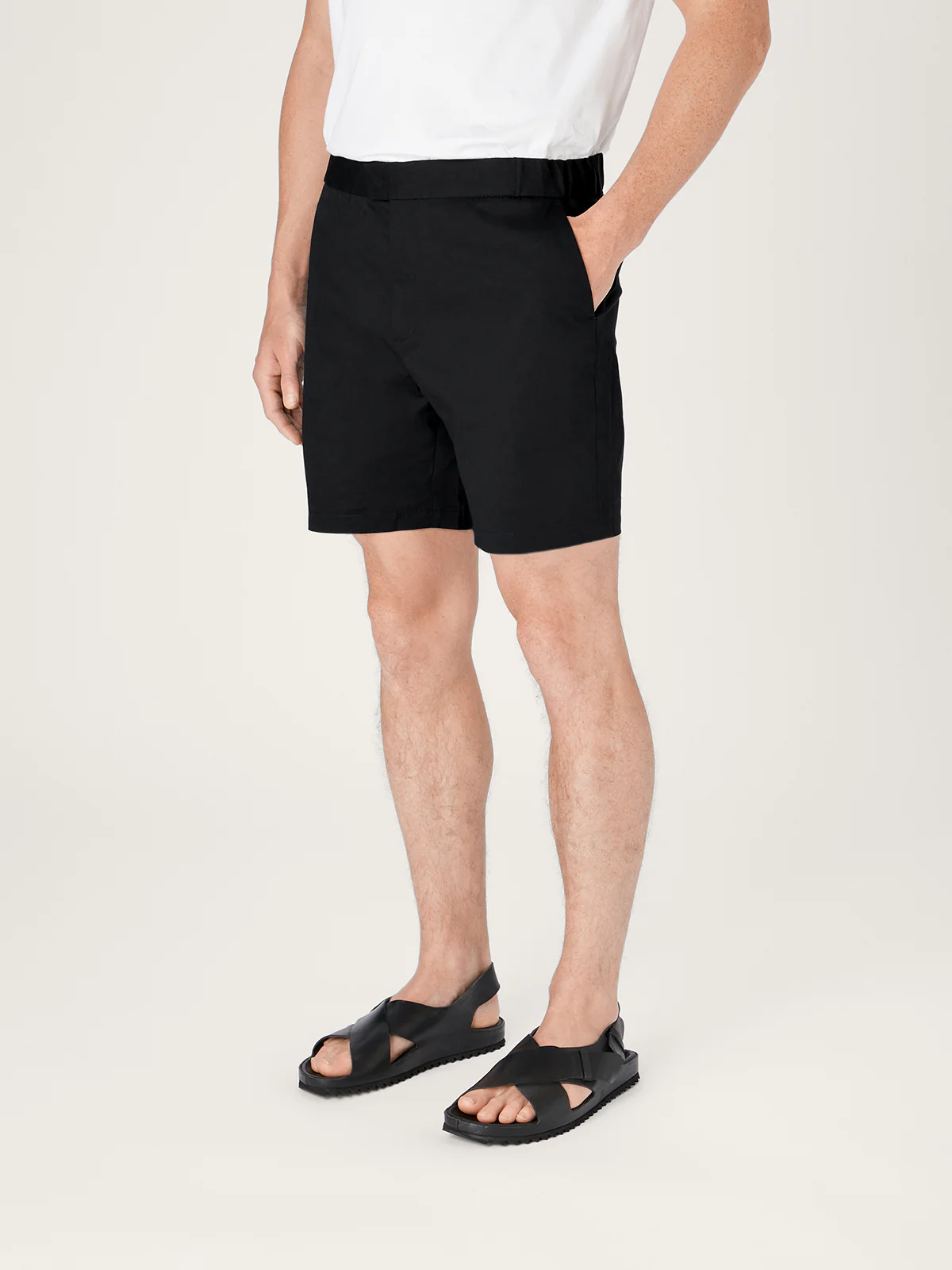 The 12 Shorts 8" || Black | Organic Cotton