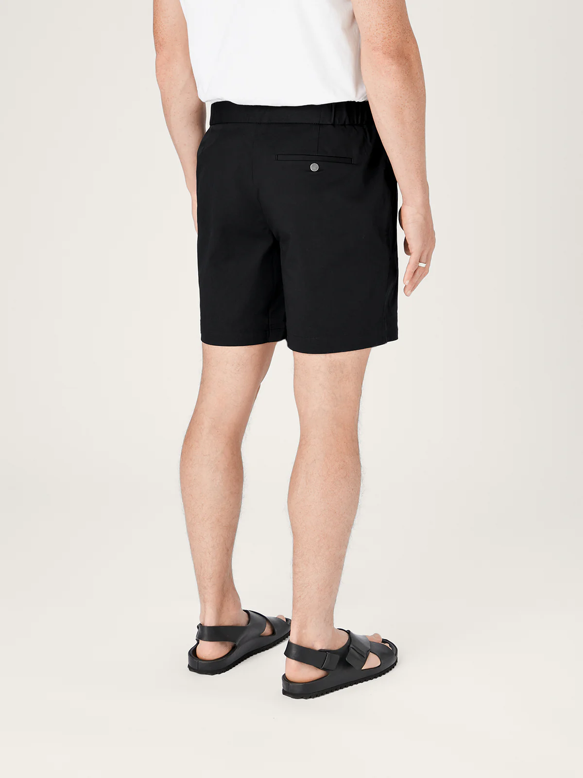 The 12 Shorts 8" || Black | Organic Cotton - Image 4