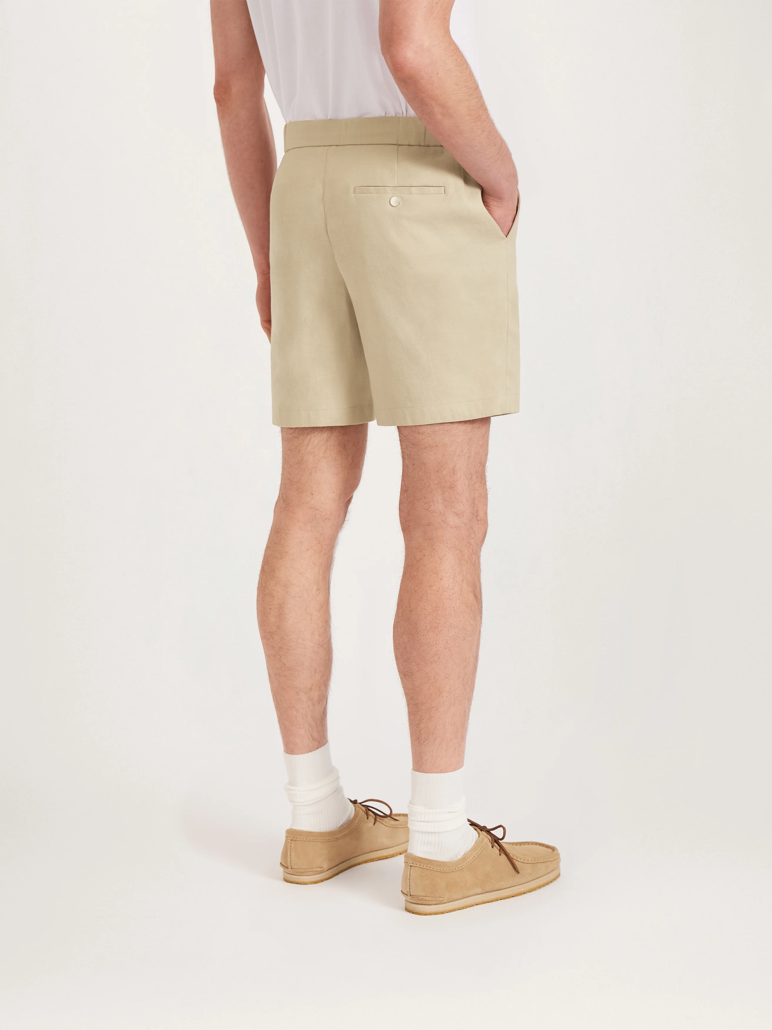 The 12 Shorts Linen 8" || Sand | Linen - Image 4