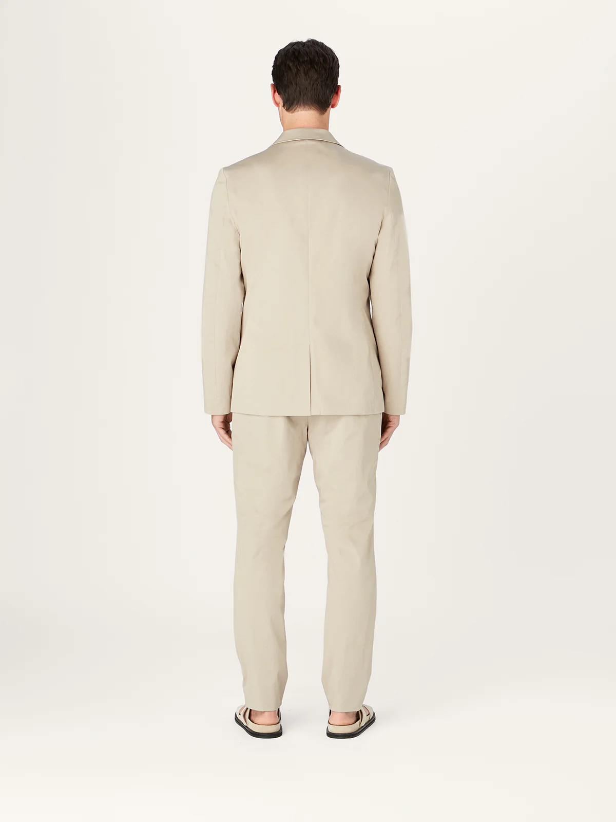 The 24 Blazer || Beige | Stretch Cotton - Image 4