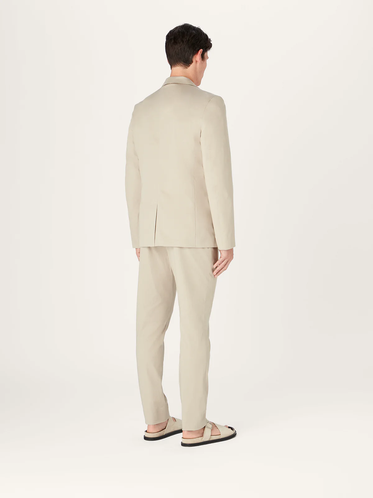 The 24 Blazer || Beige | Stretch Cotton - Image 5