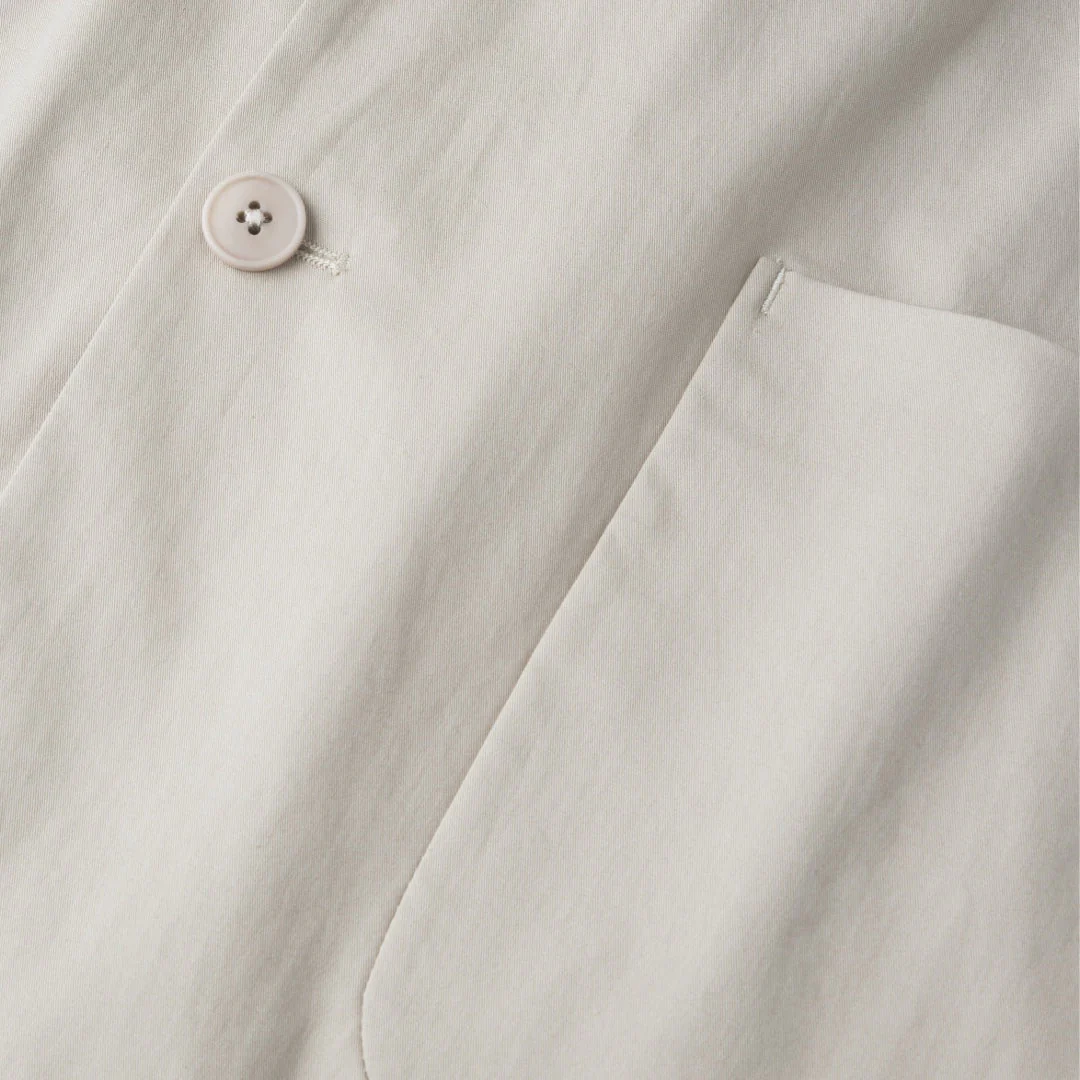 The 24 Blazer || Beige | Stretch Cotton - Image 7