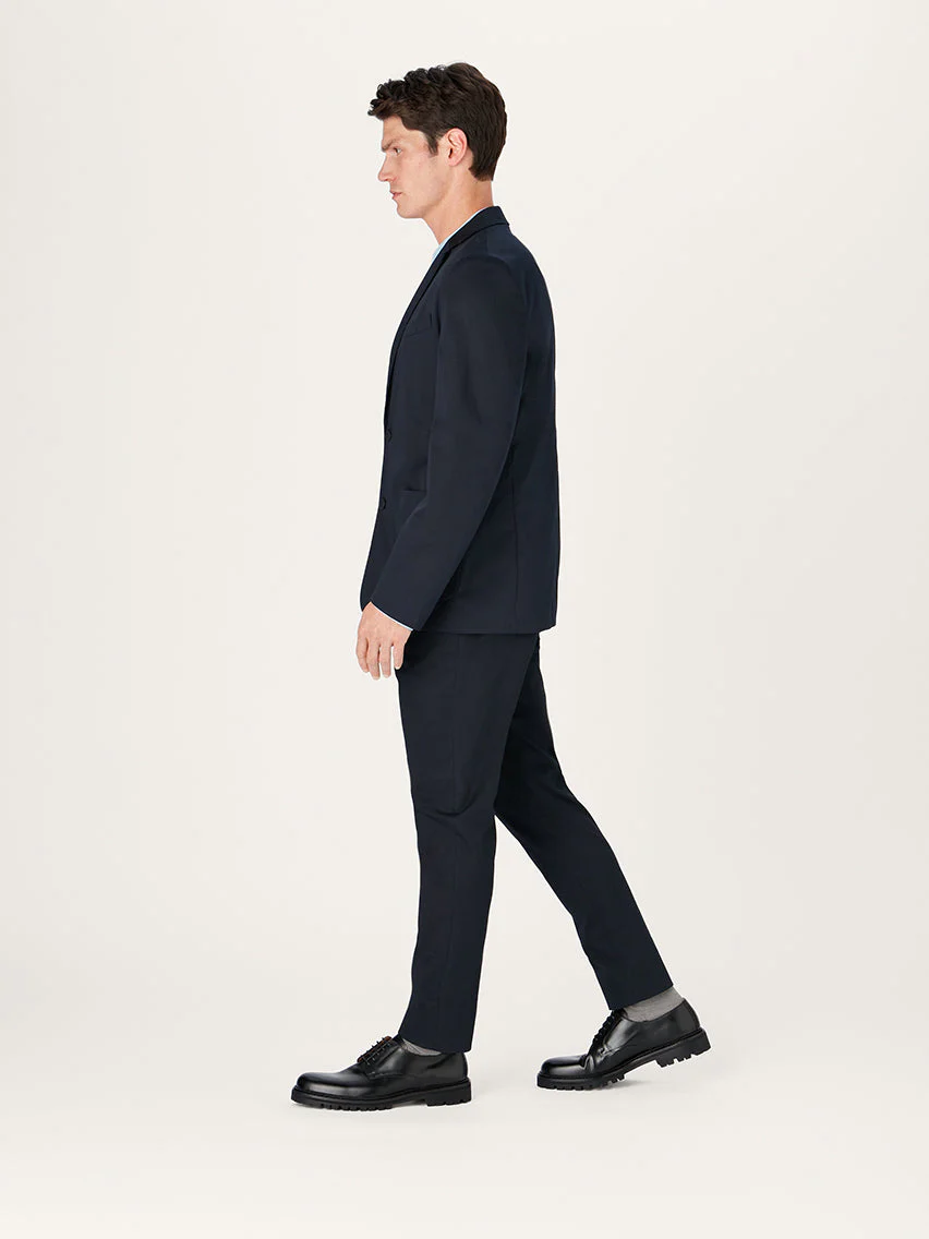 The 24 Blazer || Navy | Stretch Cotton - Image 3
