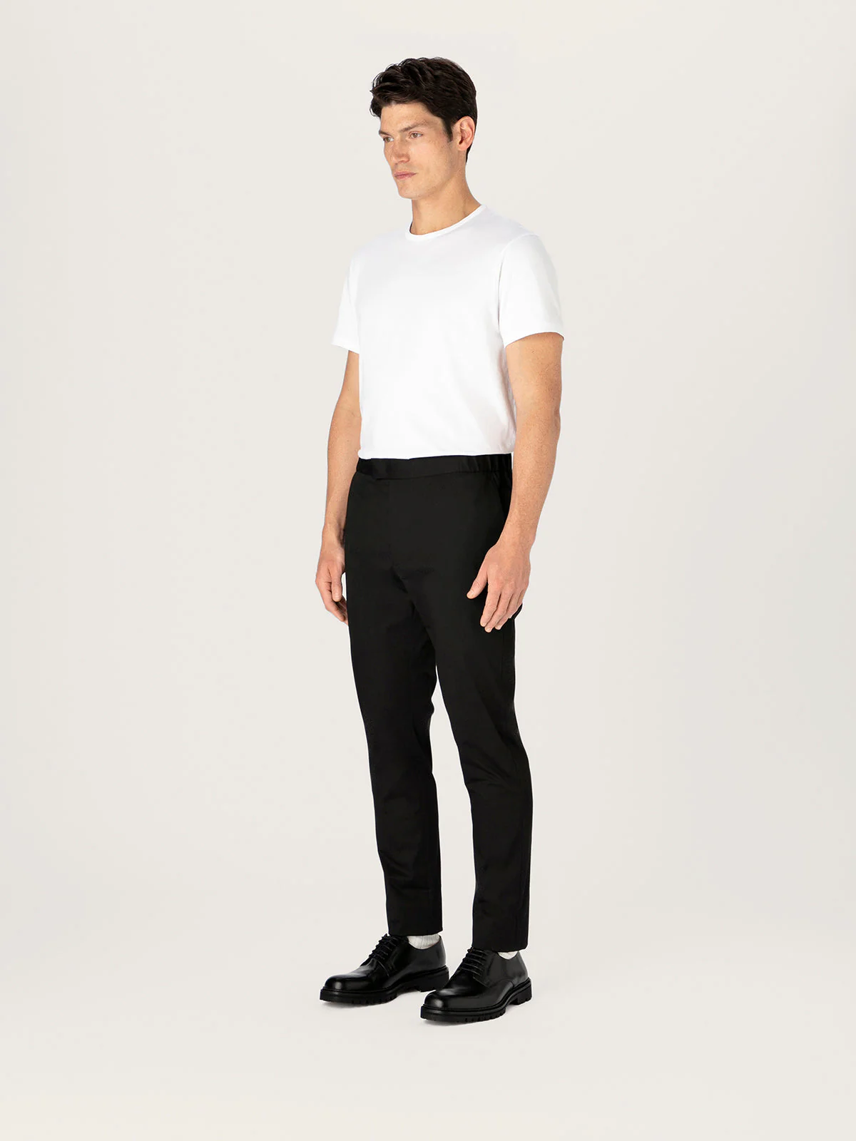The 24 Trouser || Black | Stretch Cotton - Image 3