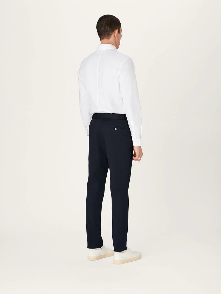 The 24 Trouser || Navy | Stretch Cotton - Image 4