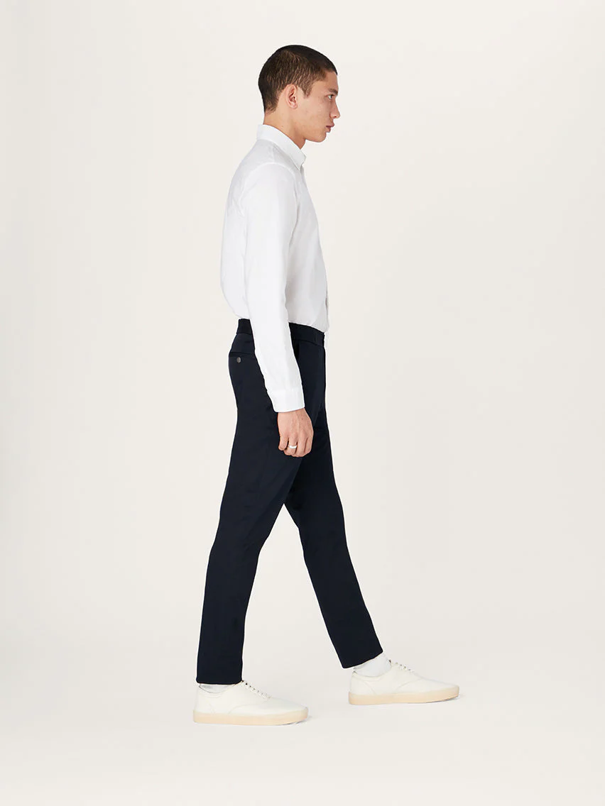 The 24 Trouser || Navy | Stretch Cotton - Image 5