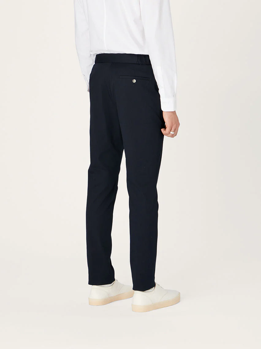 The 24 Trouser || Navy | Stretch Cotton - Image 6