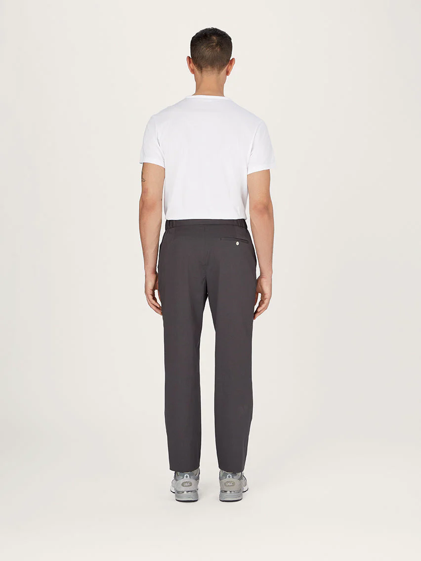 The 24 Trouser Relaxed Fit || Slate-Grey | Stretch Cotton - Image 4