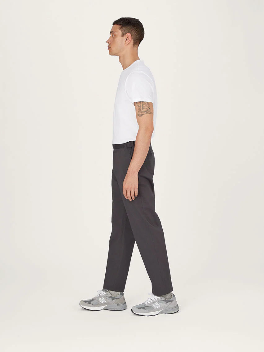 The 24 Trouser Relaxed Fit || Slate-Grey | Stretch Cotton - Image 5