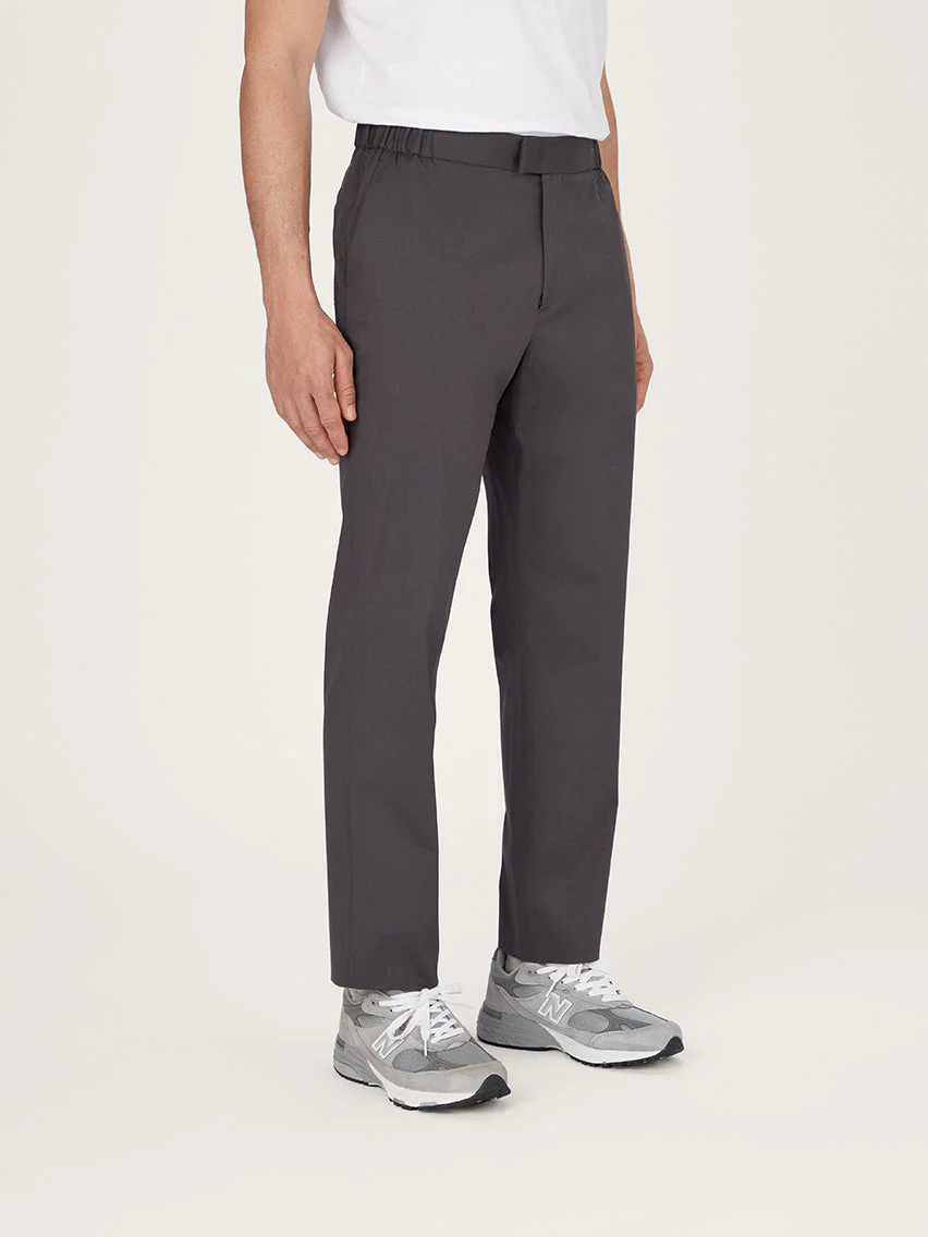 The 24 Trouser Relaxed Fit || Slate-Grey | Stretch Cotton - Image 6
