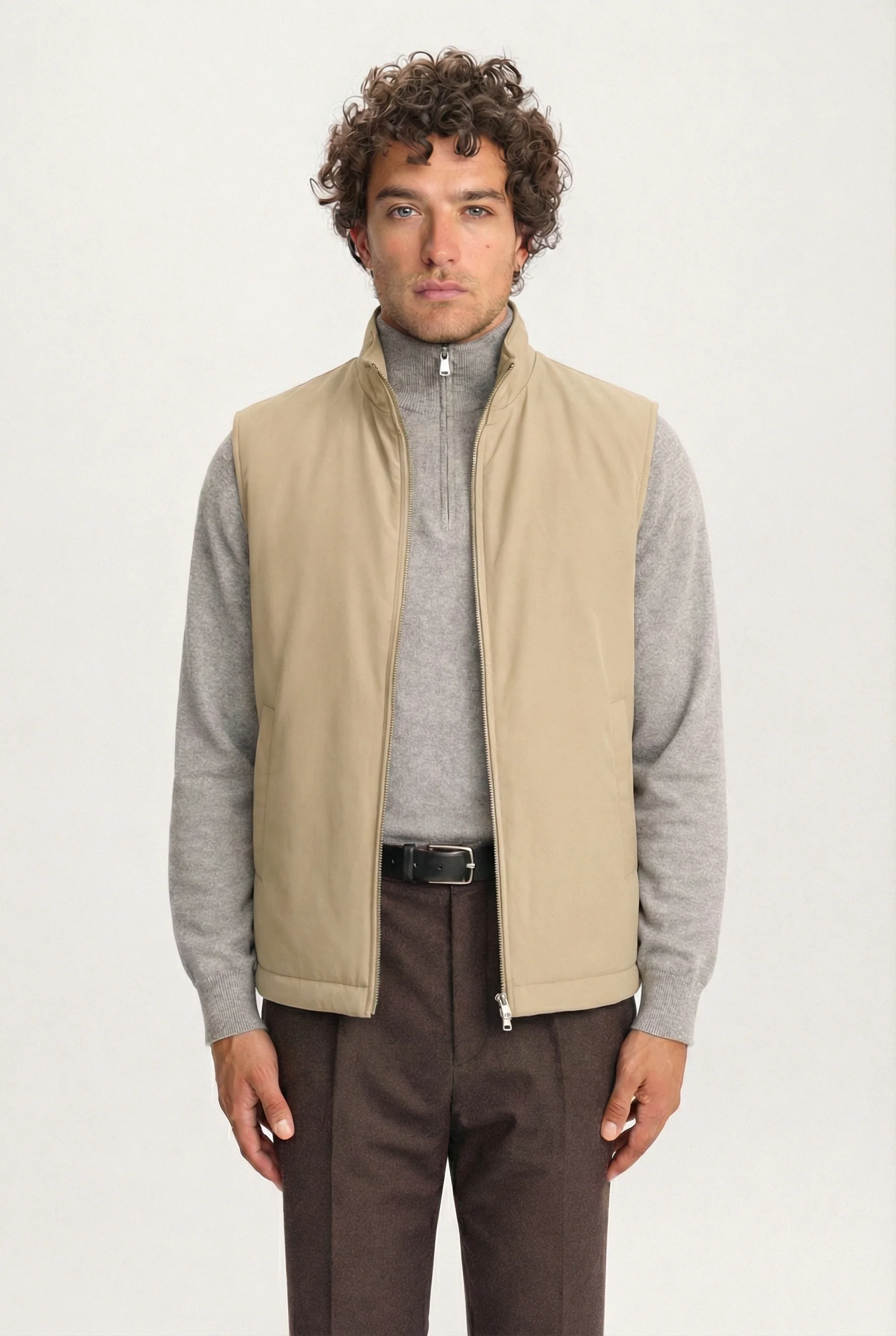 The 360° Thermal Vest || Beige