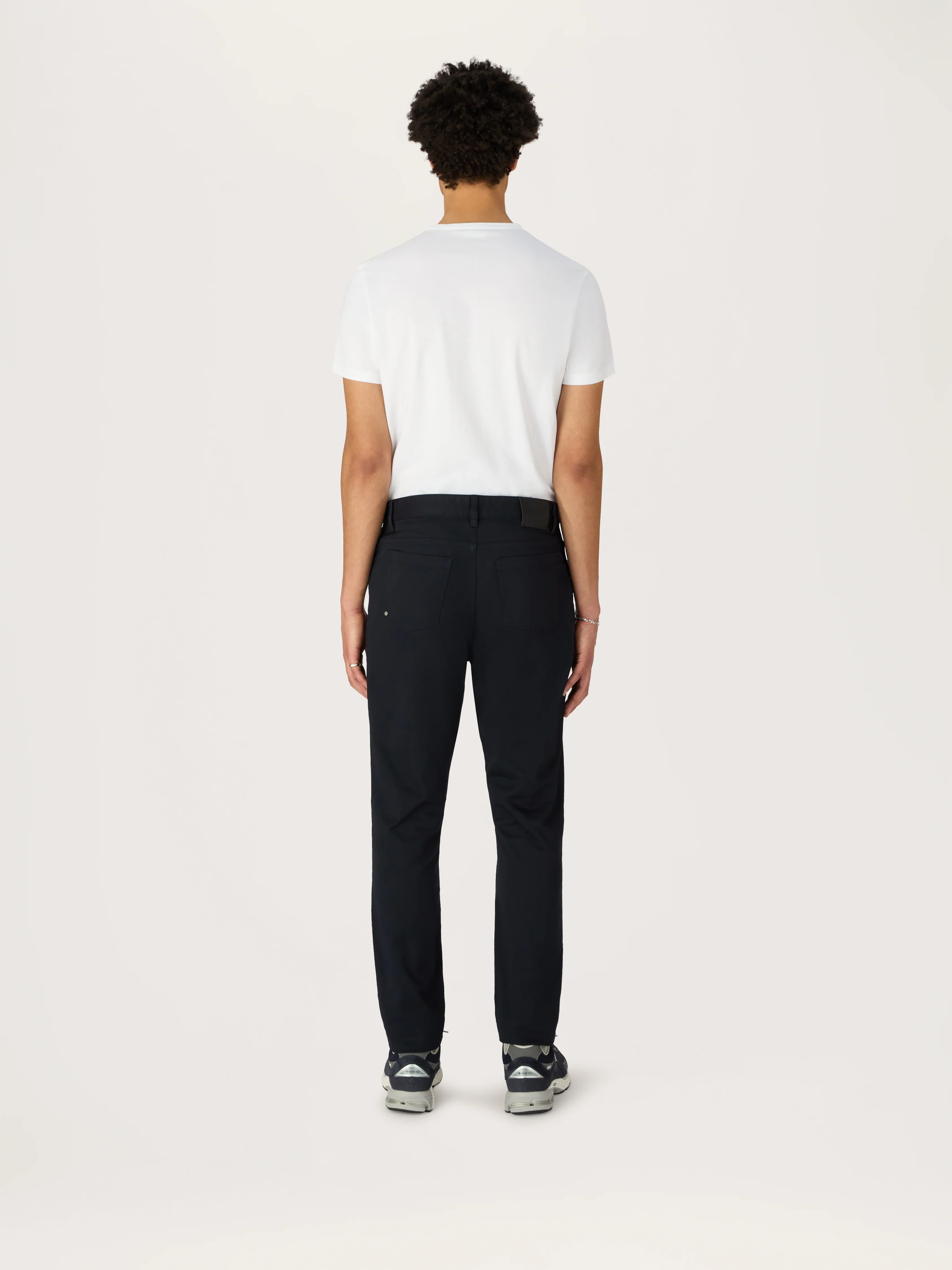 The Five Pocket Trouser || Navy | Stretch Cotton - Image 5