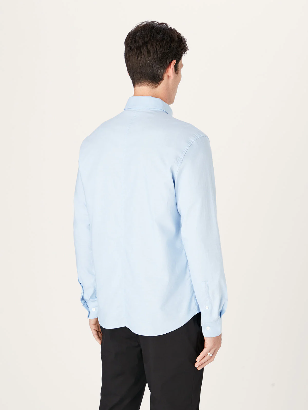 The All Day Oxford Shirt || Light-Blue | Stretch Cotton - Image 4
