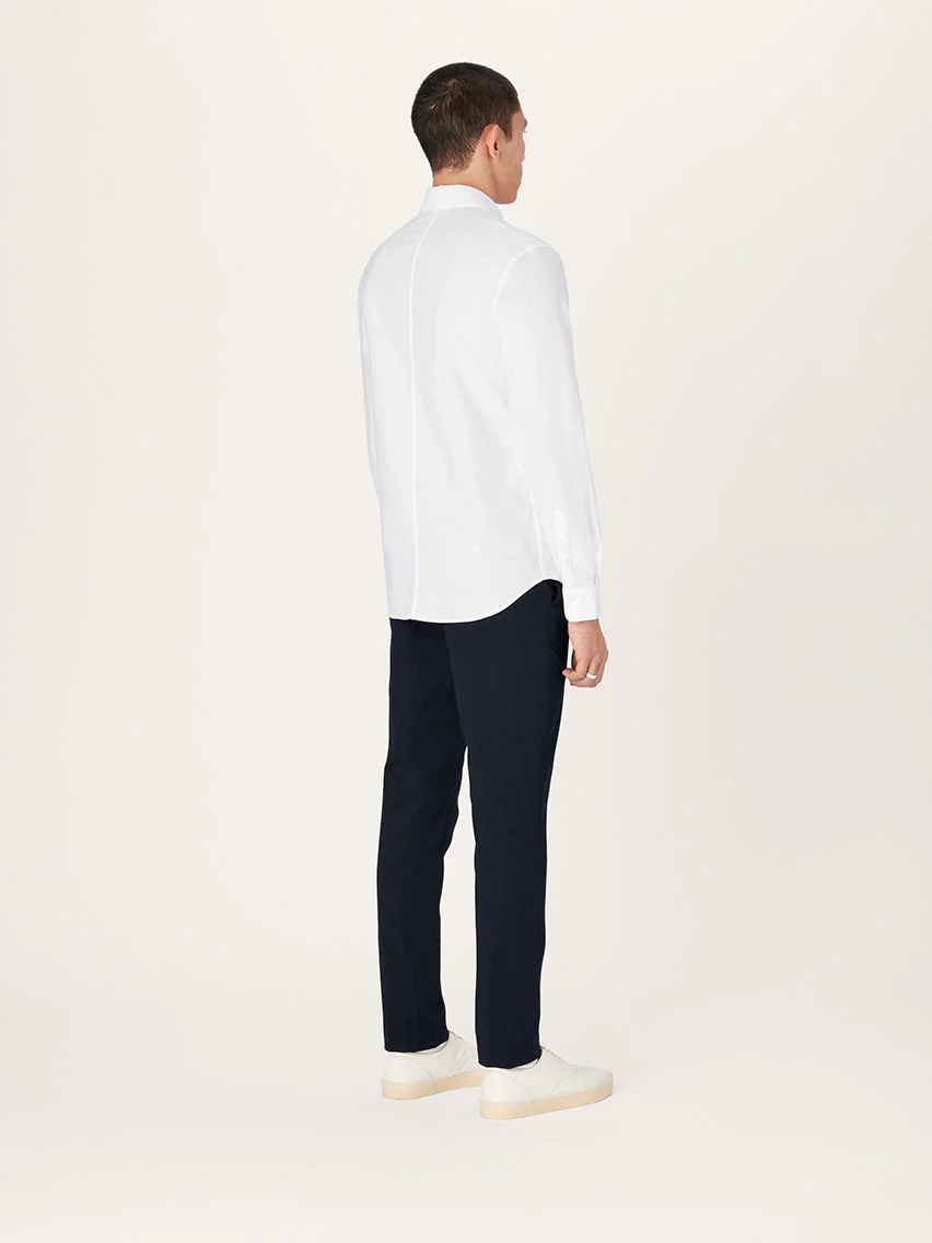 The All Day Oxford Shirt || White | Stretch Cotton - Image 4