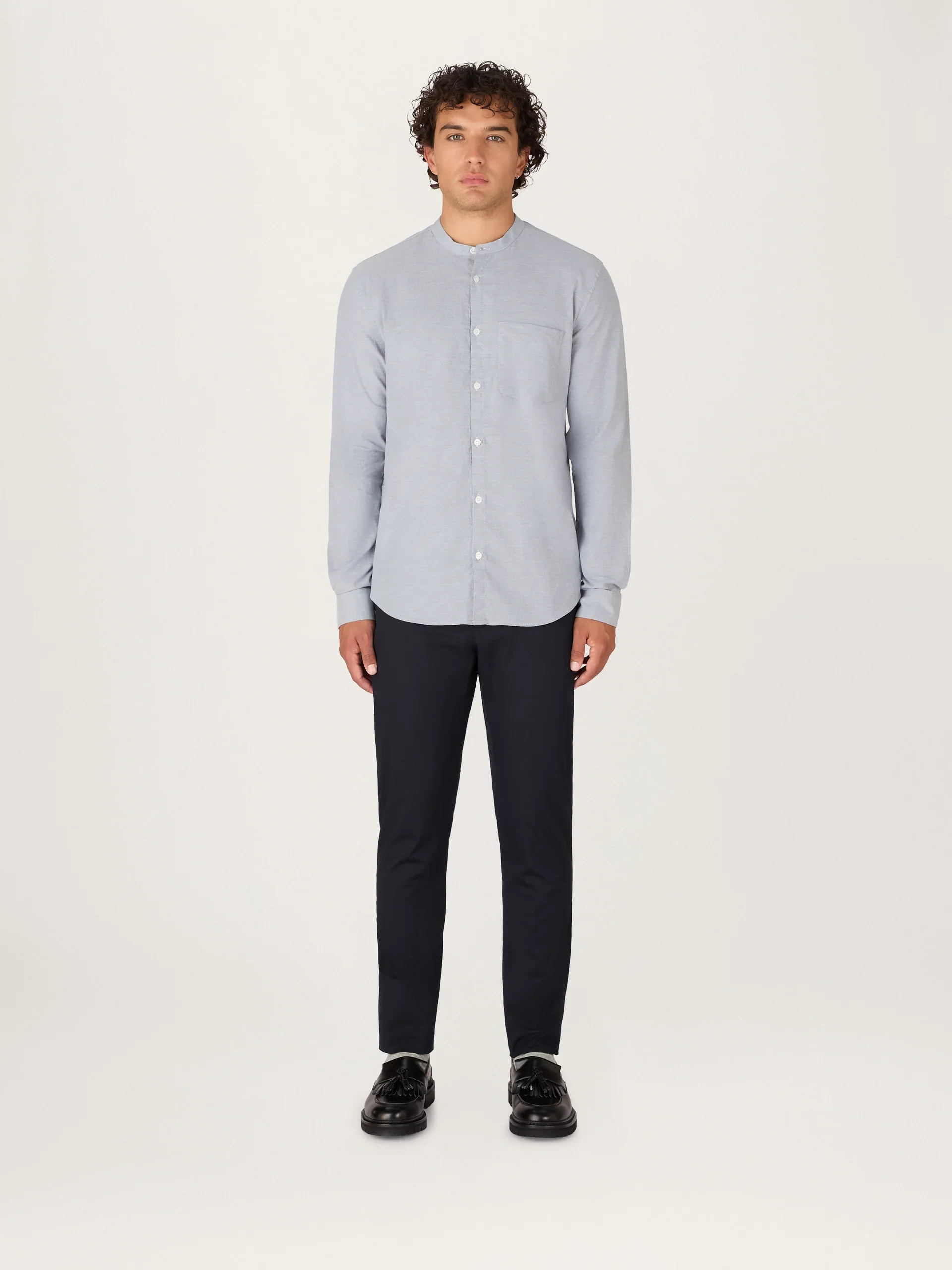 The All Day Shirt || Chambray | Pinpoint Cotton - Image 3