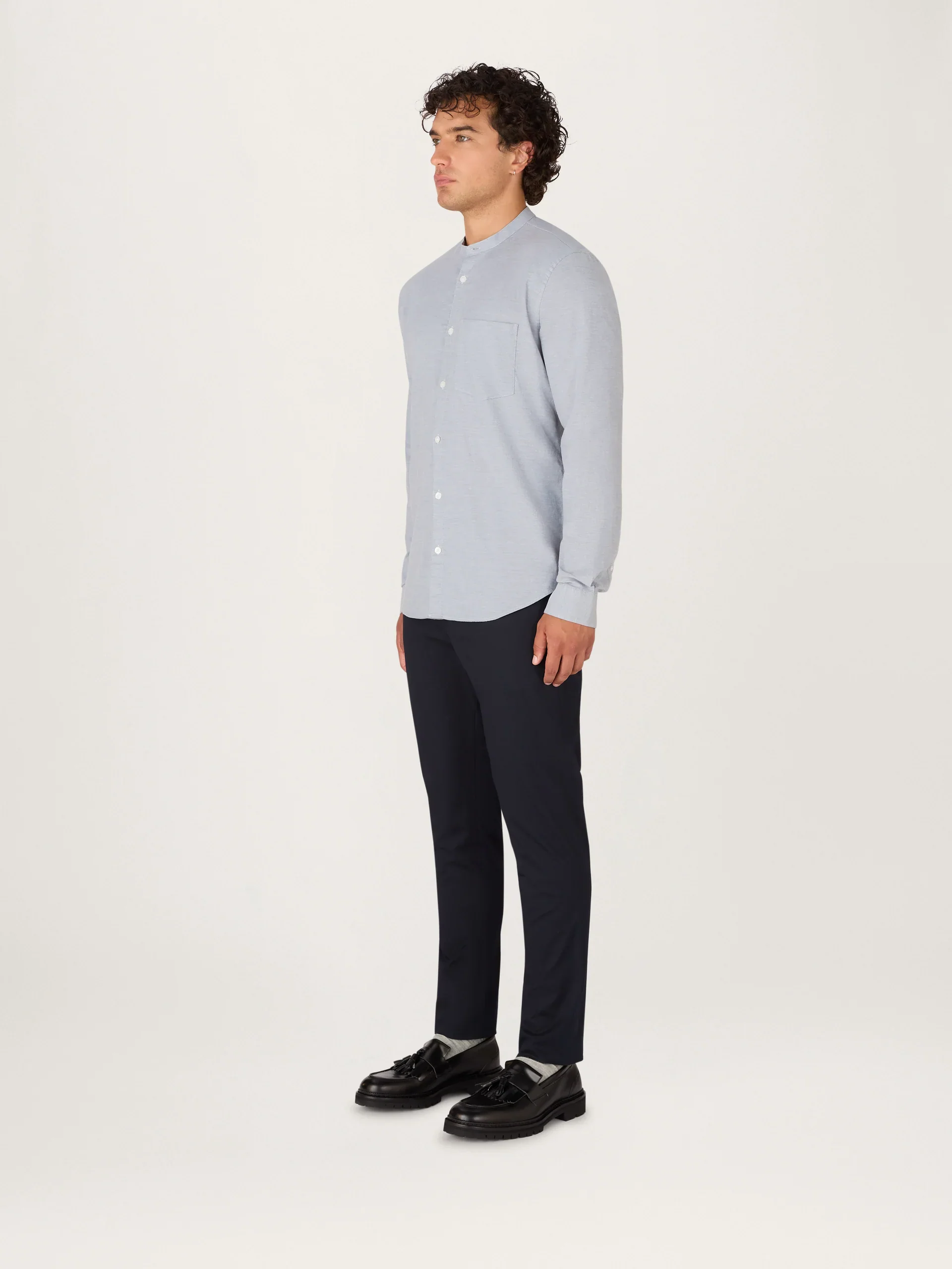 The All Day Shirt || Chambray | Pinpoint Cotton - Image 5