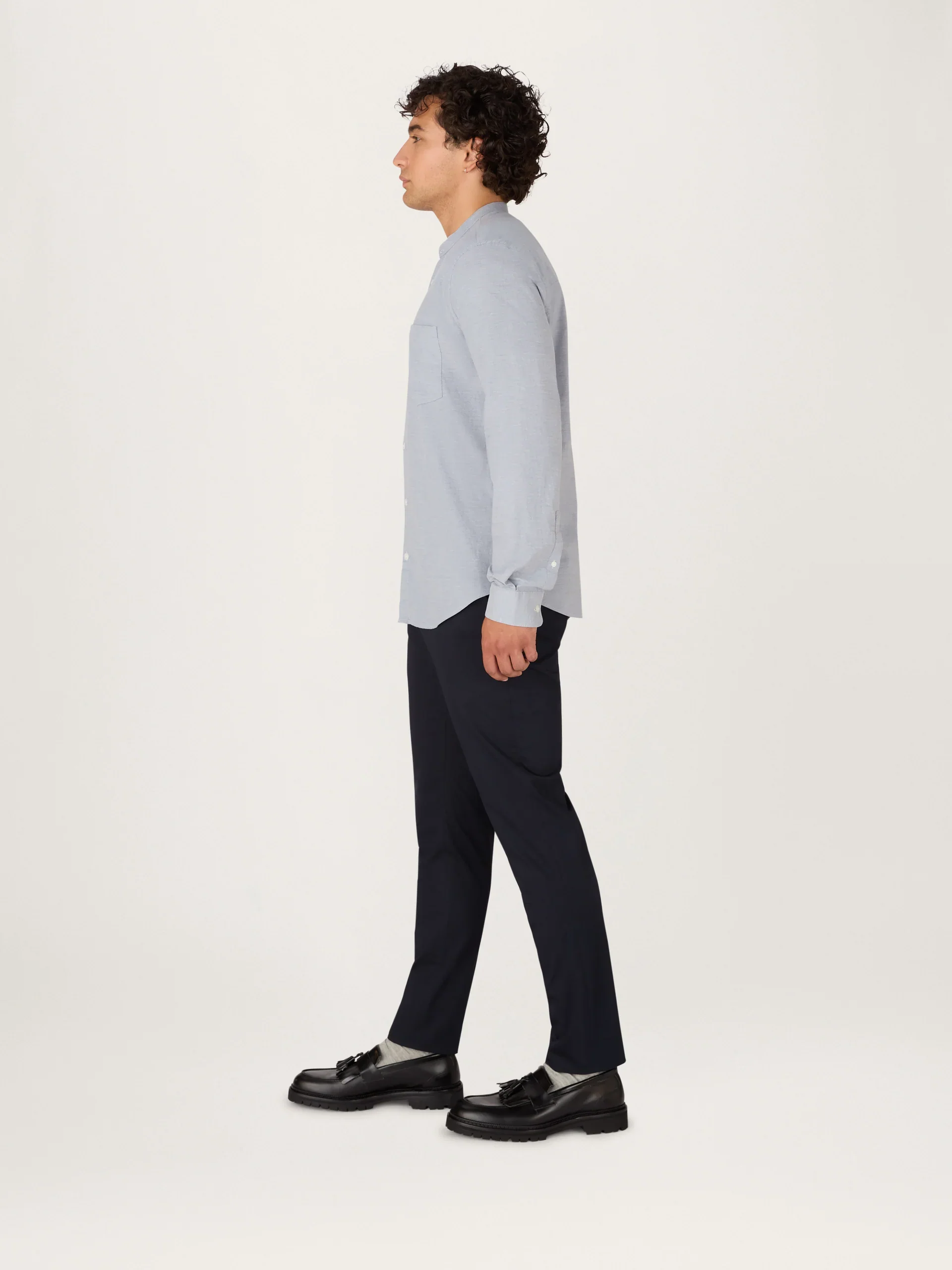 The All Day Shirt || Chambray | Pinpoint Cotton - Image 6