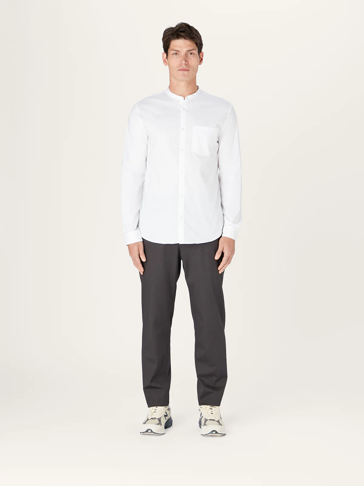 The All Day Shirt || White | Pinpoint Cotton - Image 3