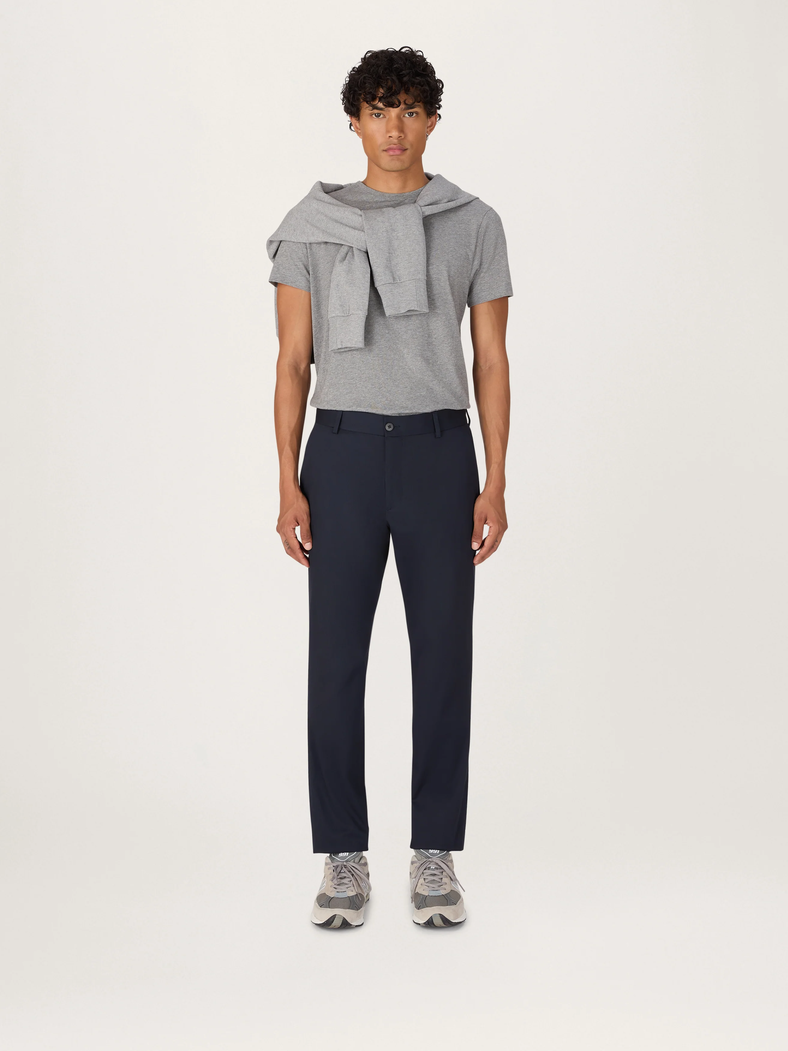The Essential Chino || Navy | Stretch Cotton - Image 4