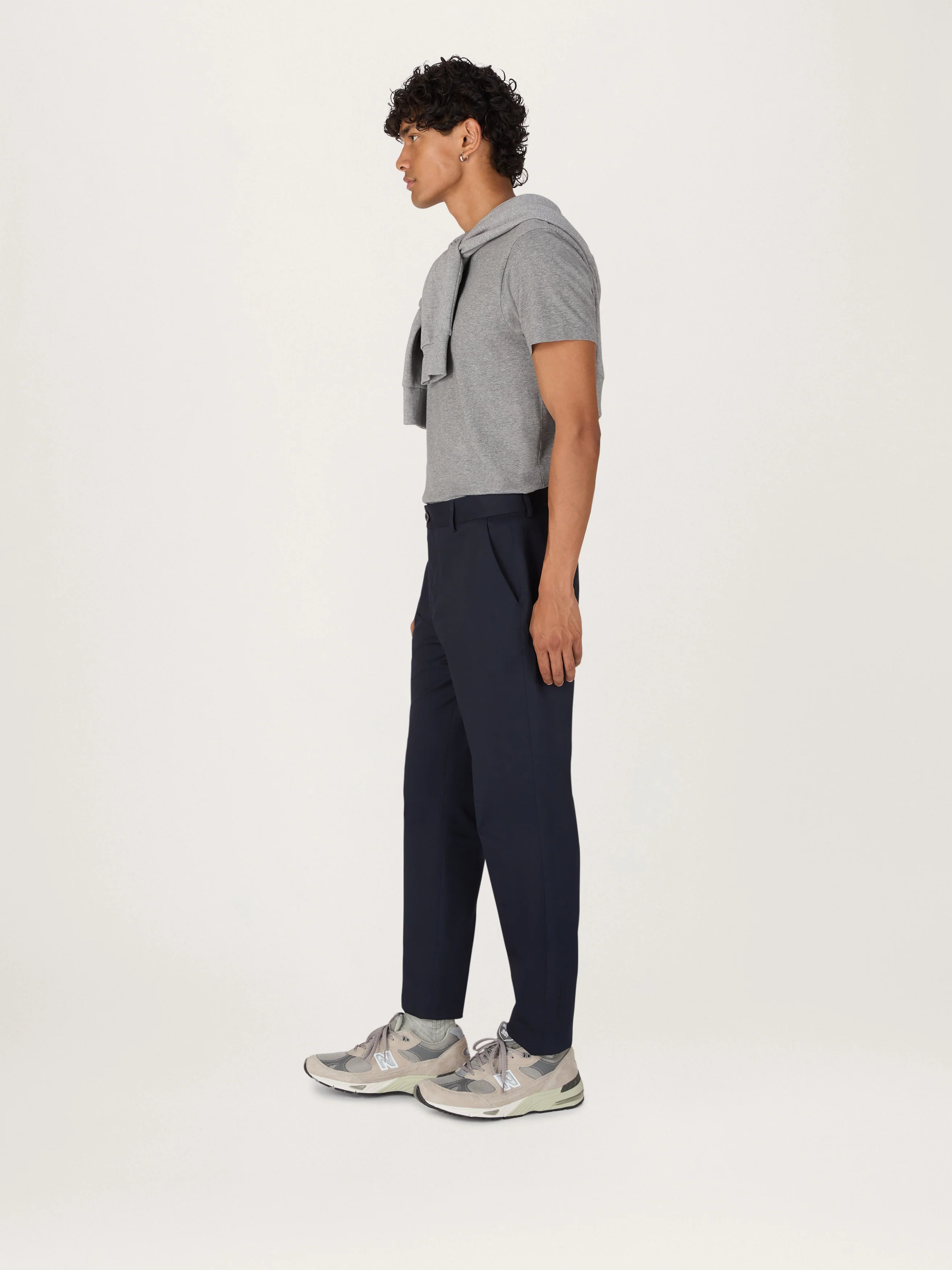 The Essential Chino || Navy | Stretch Cotton - Image 5