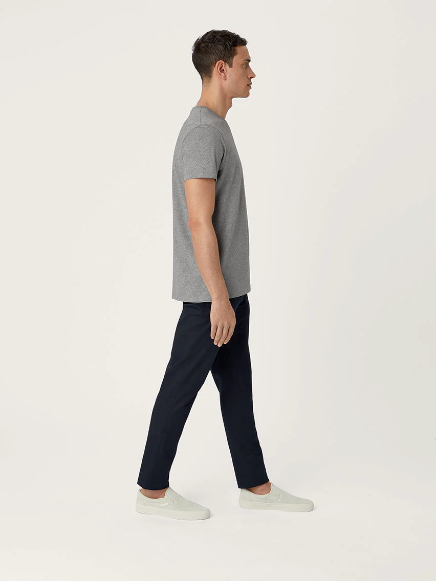 The Classic Tee || Grey Marl | Organic Cotton - Image 5