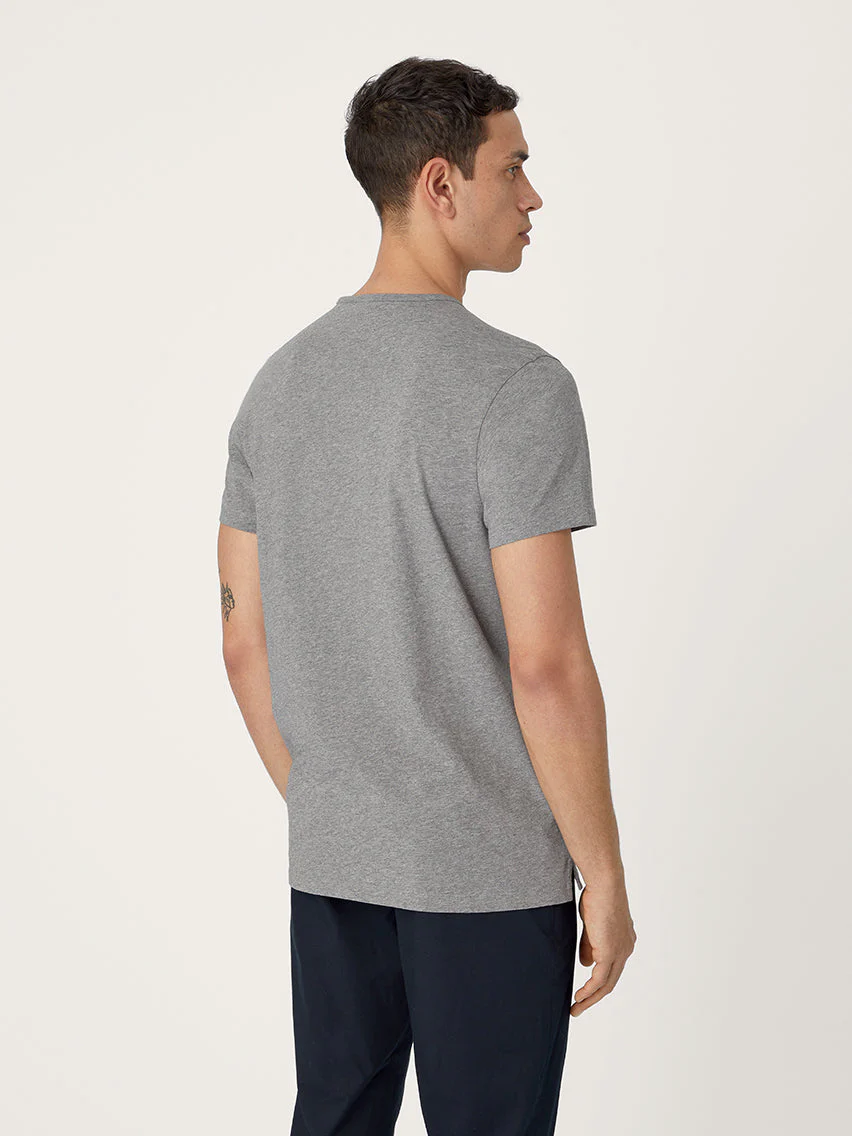 The Classic Tee || Grey Marl | Organic Cotton - Image 7