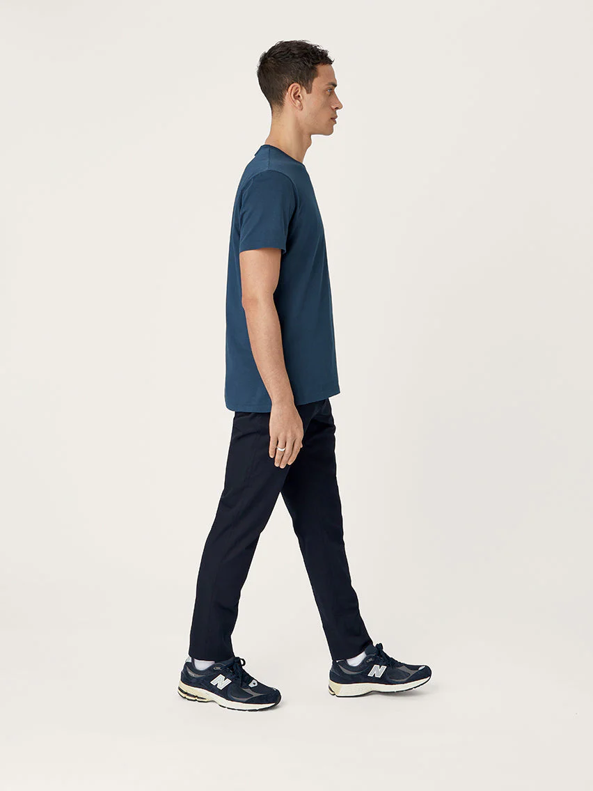 The Classic Tee || Petrol Navy | Organic Cotton - Image 3