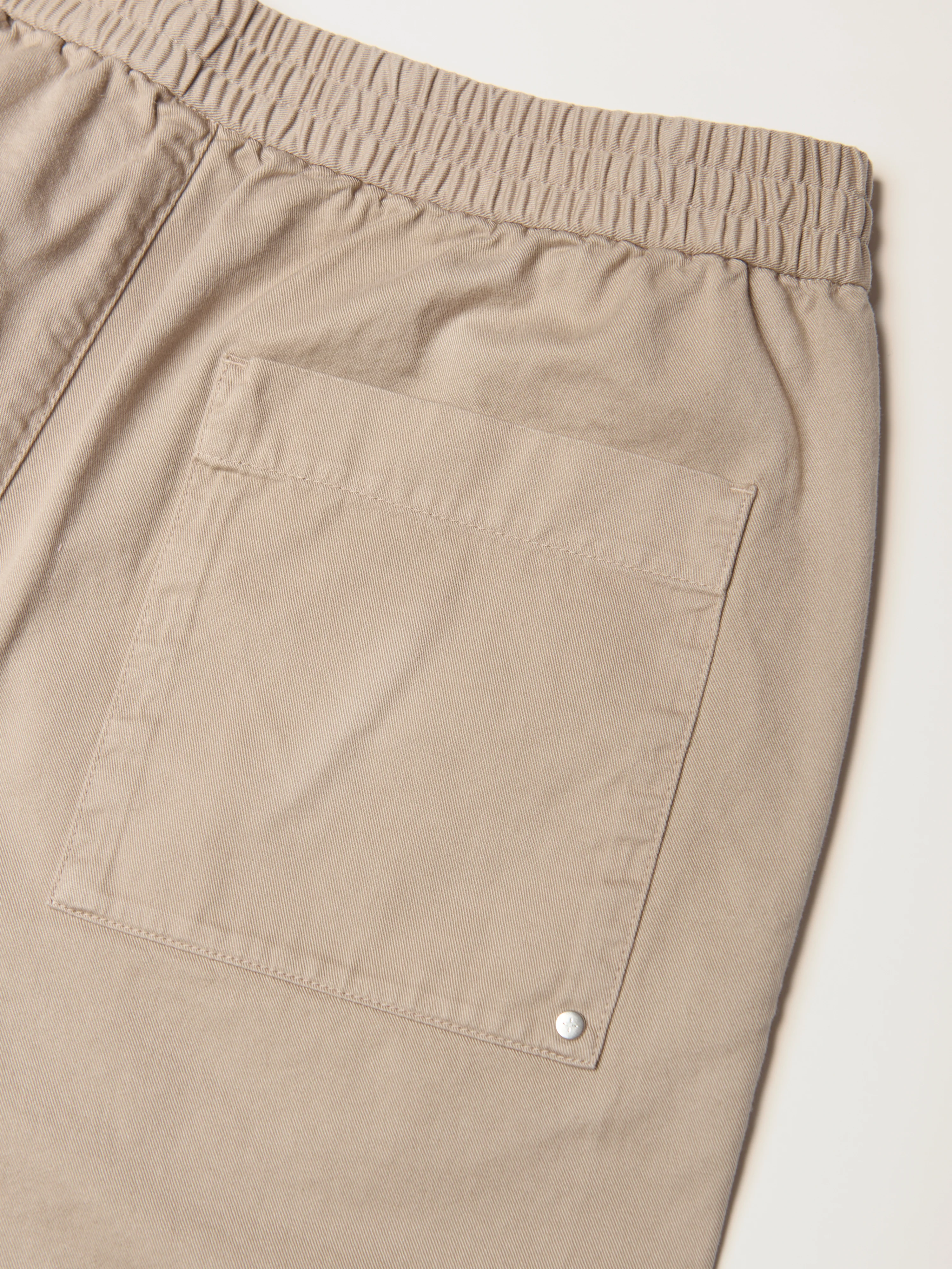 The Easy Shorts || Beige | Cotton - Image 3