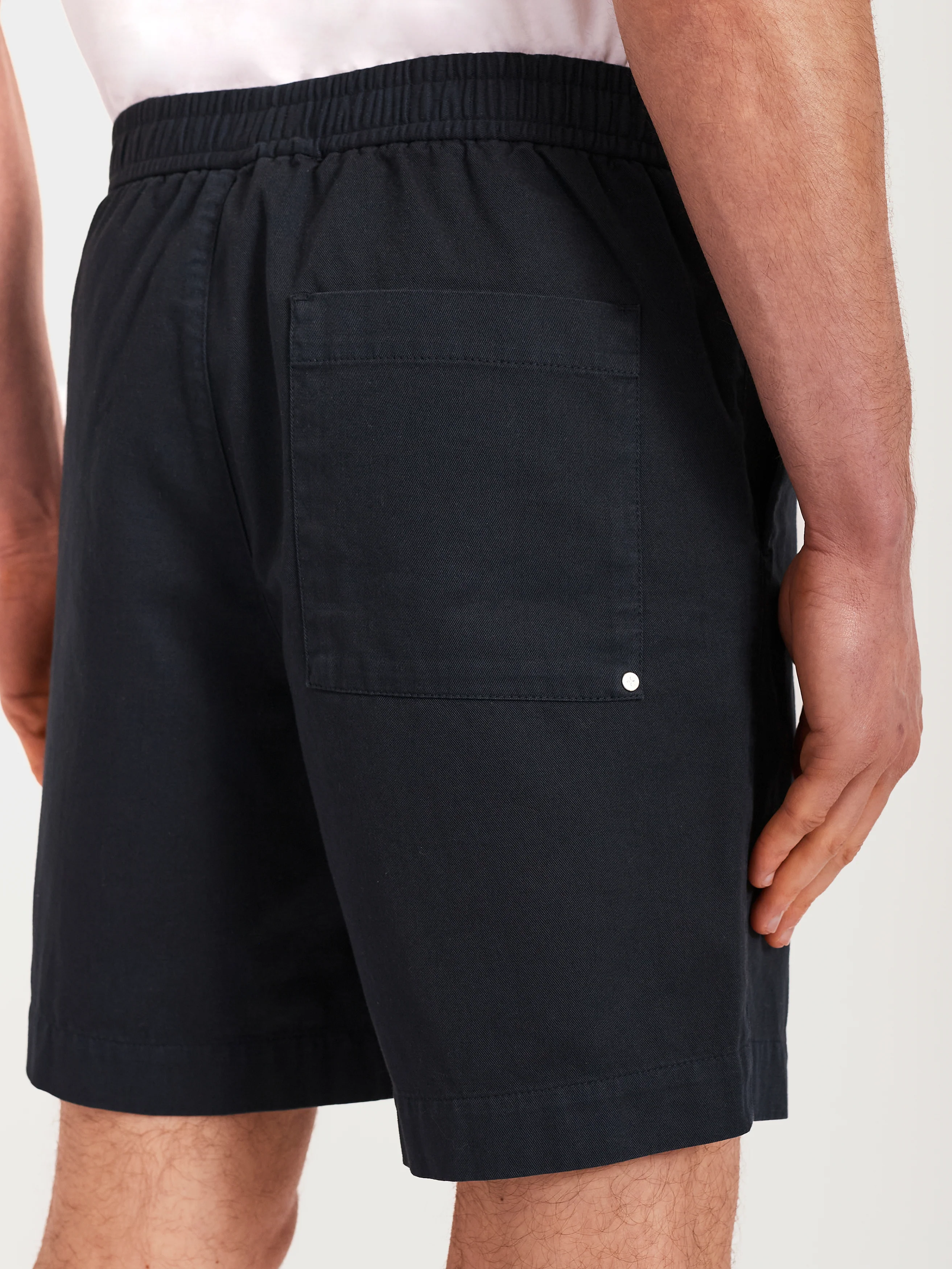 The Easy Shorts || Navy | Cotton - Image 4