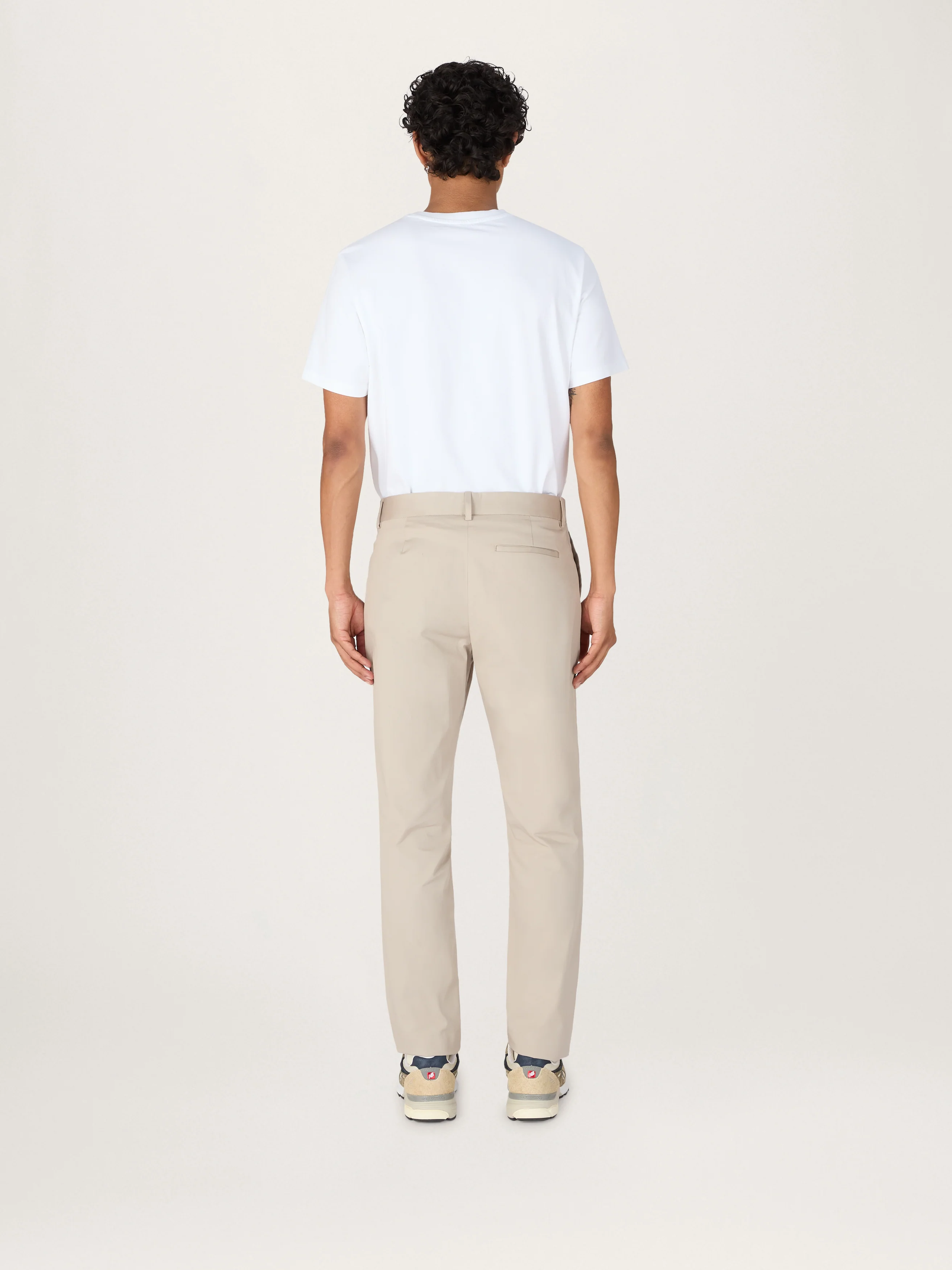 The Essential Chino || Beige | Stretch Cotton - Image 6