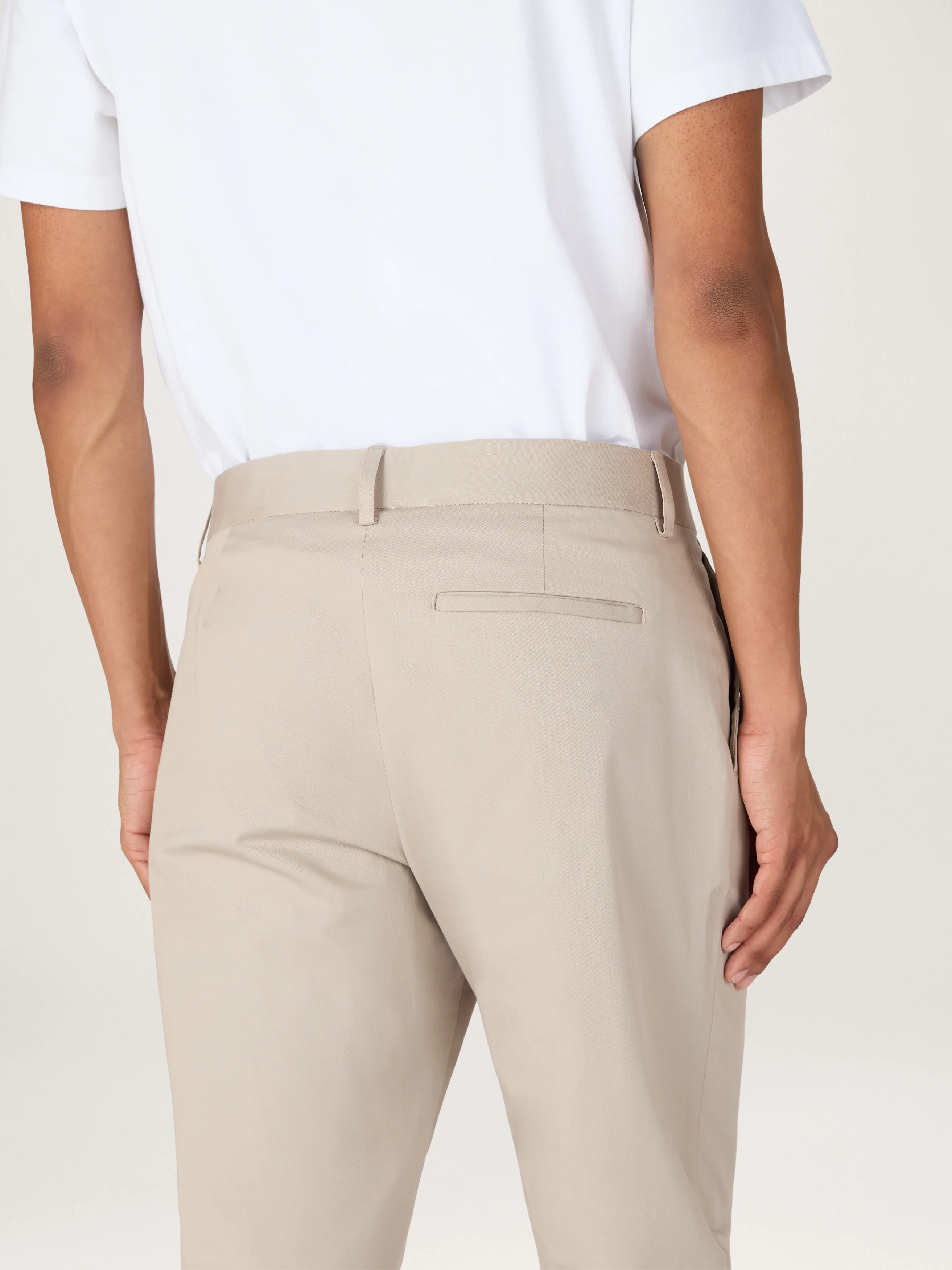 The Essential Chino || Beige | Stretch Cotton - Image 7