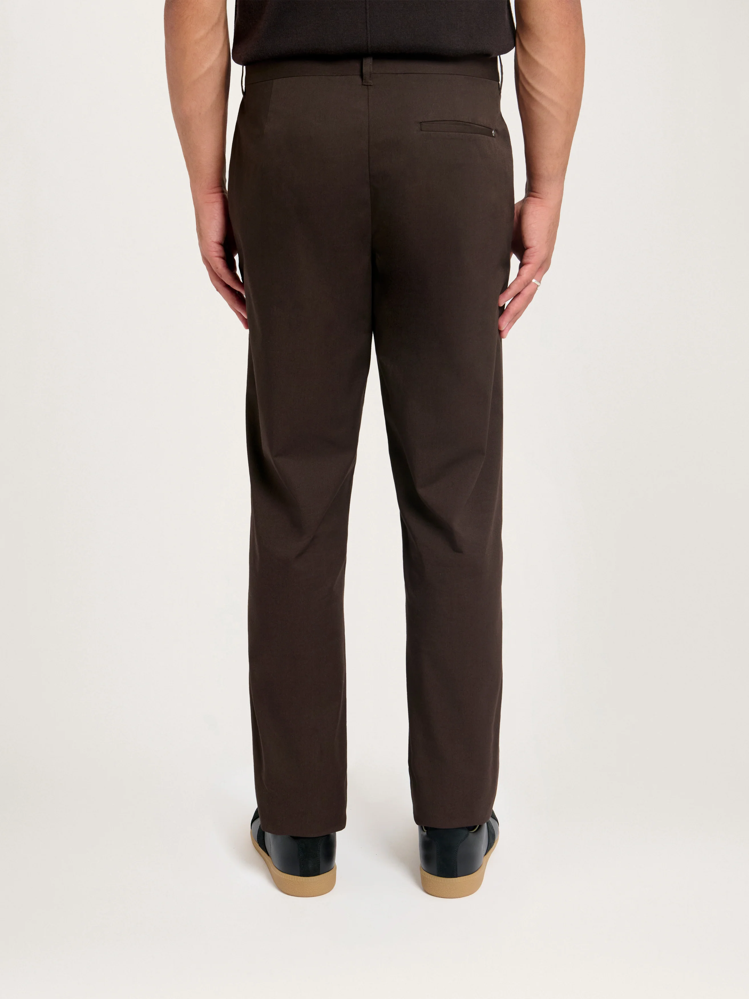 The Essential Chino || Espresso | Stretch Cotton - Image 3