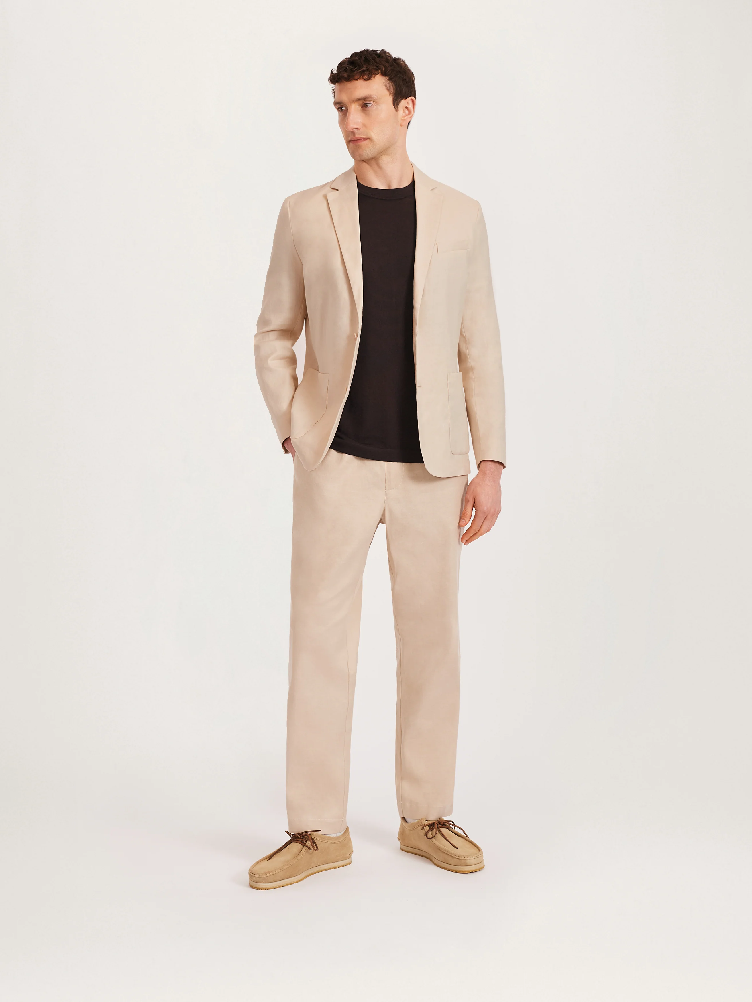 The Essential Merino Knit Tee || Espresso | Merino Wool - Image 5