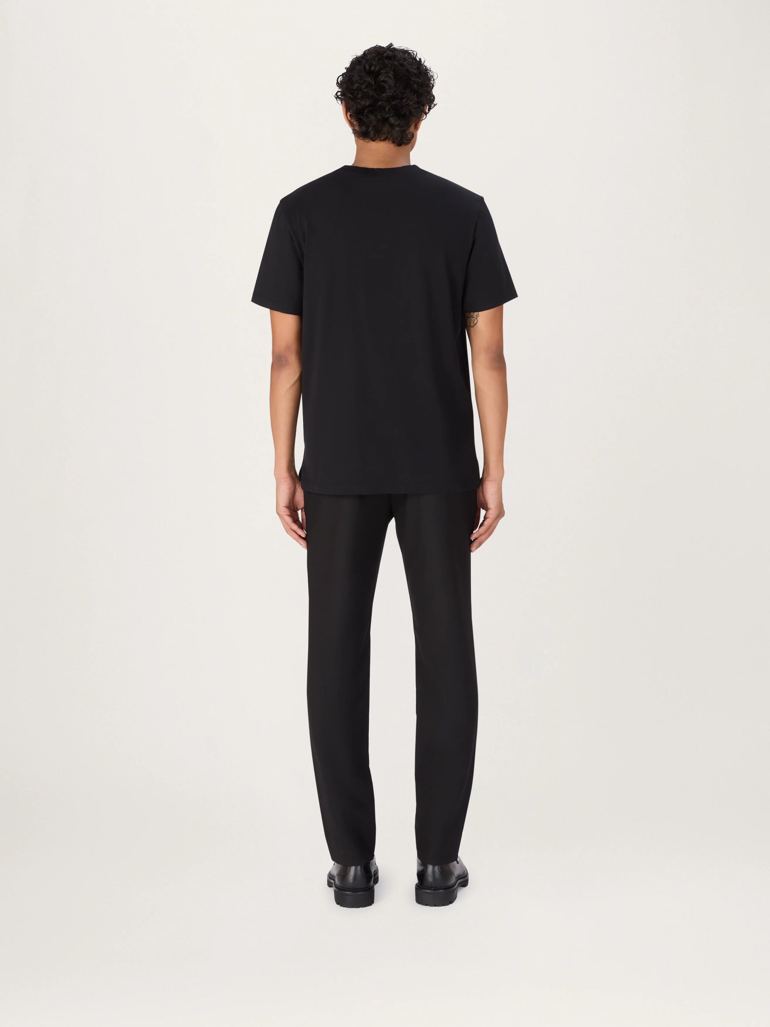 The Heavyweight Tee || Black | Organic Cotton - Image 5
