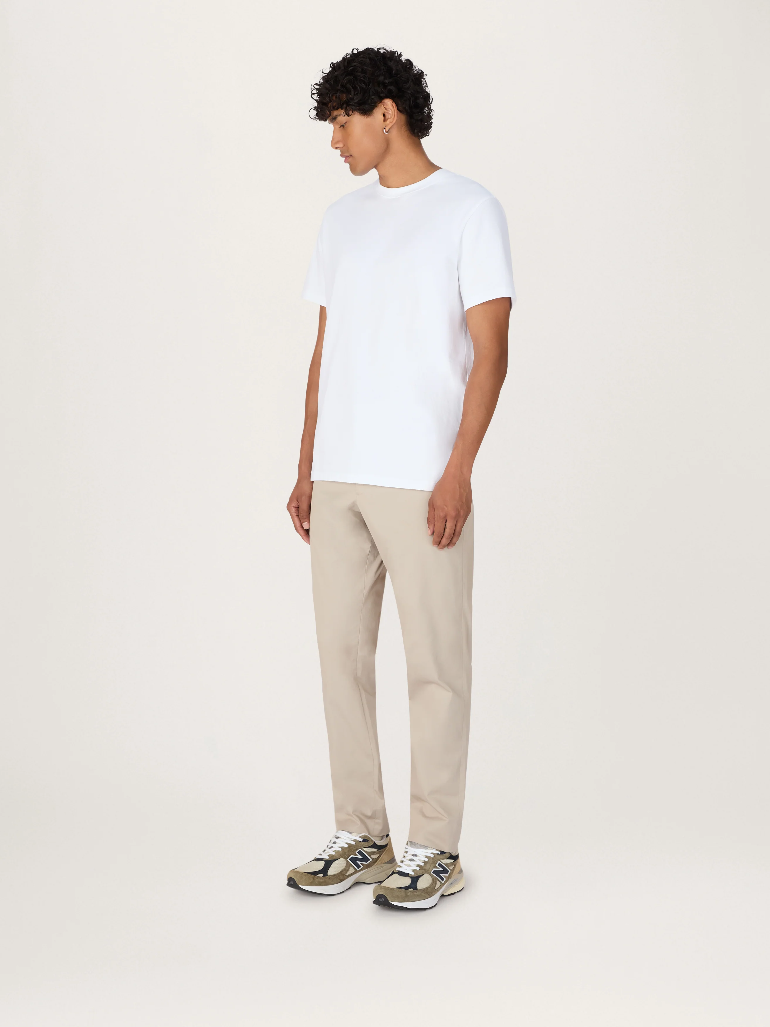 The Heavyweight Tee || White | Organic Cotton - Image 3