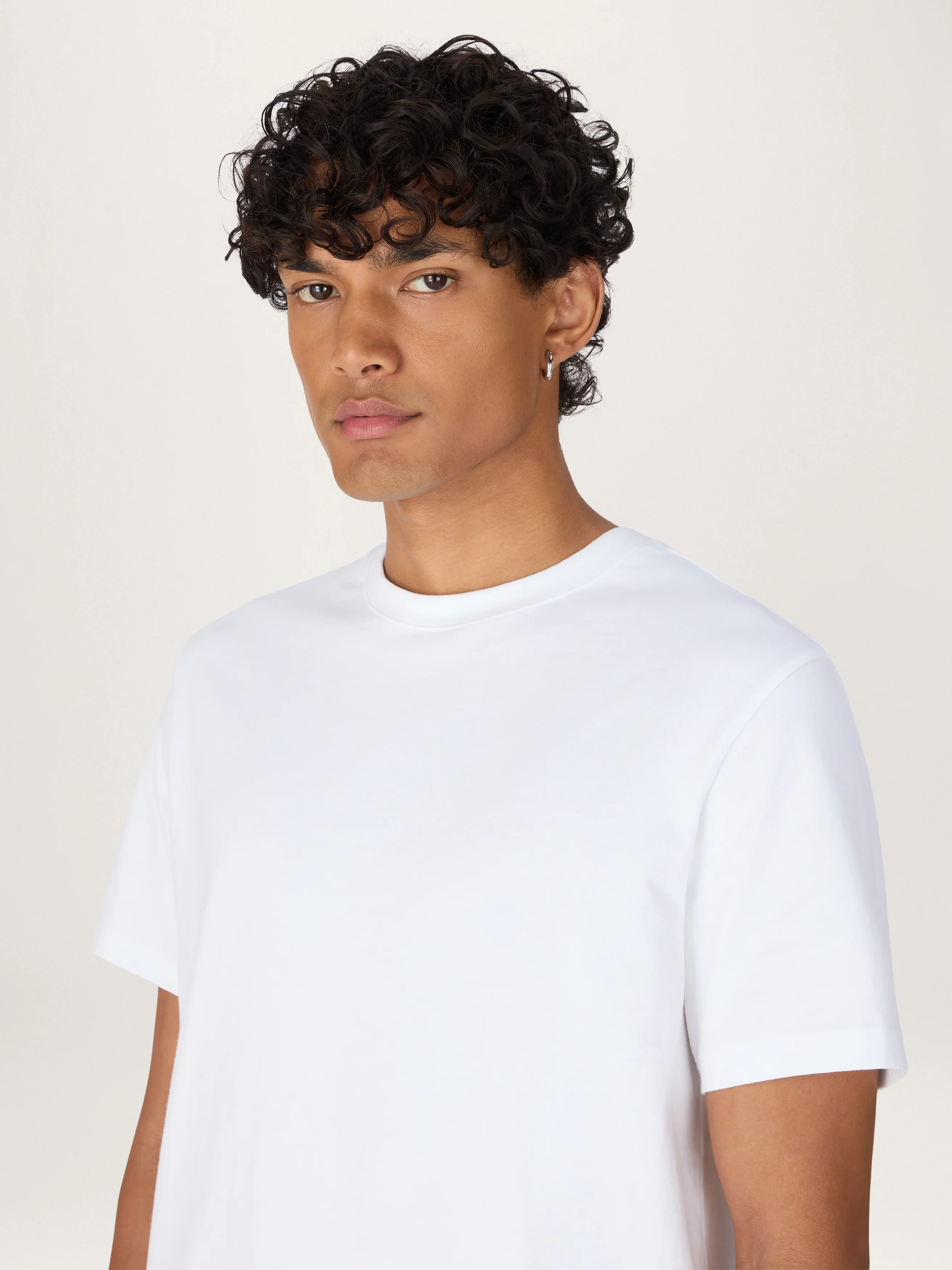 The Heavyweight Tee || White | Organic Cotton - Image 6