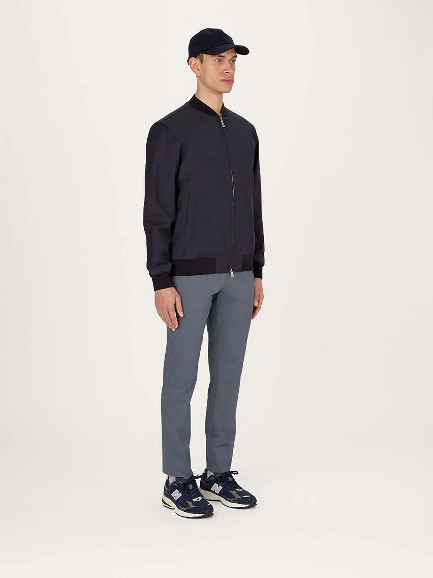 The Hydrowool Bomber Jacket || Navy - Image 4