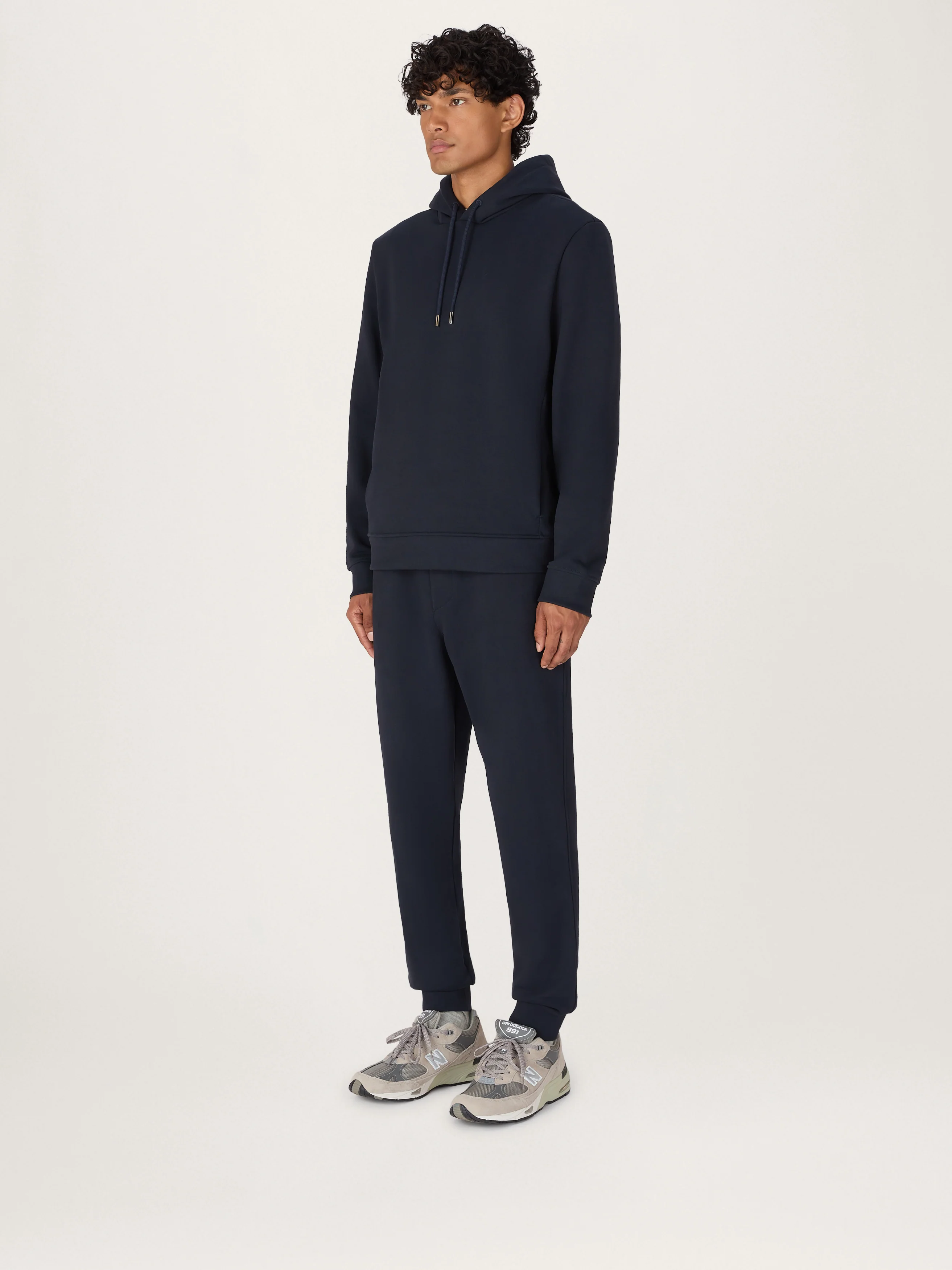 The Icon Hoodie || Navy | Organic Cotton - Image 3