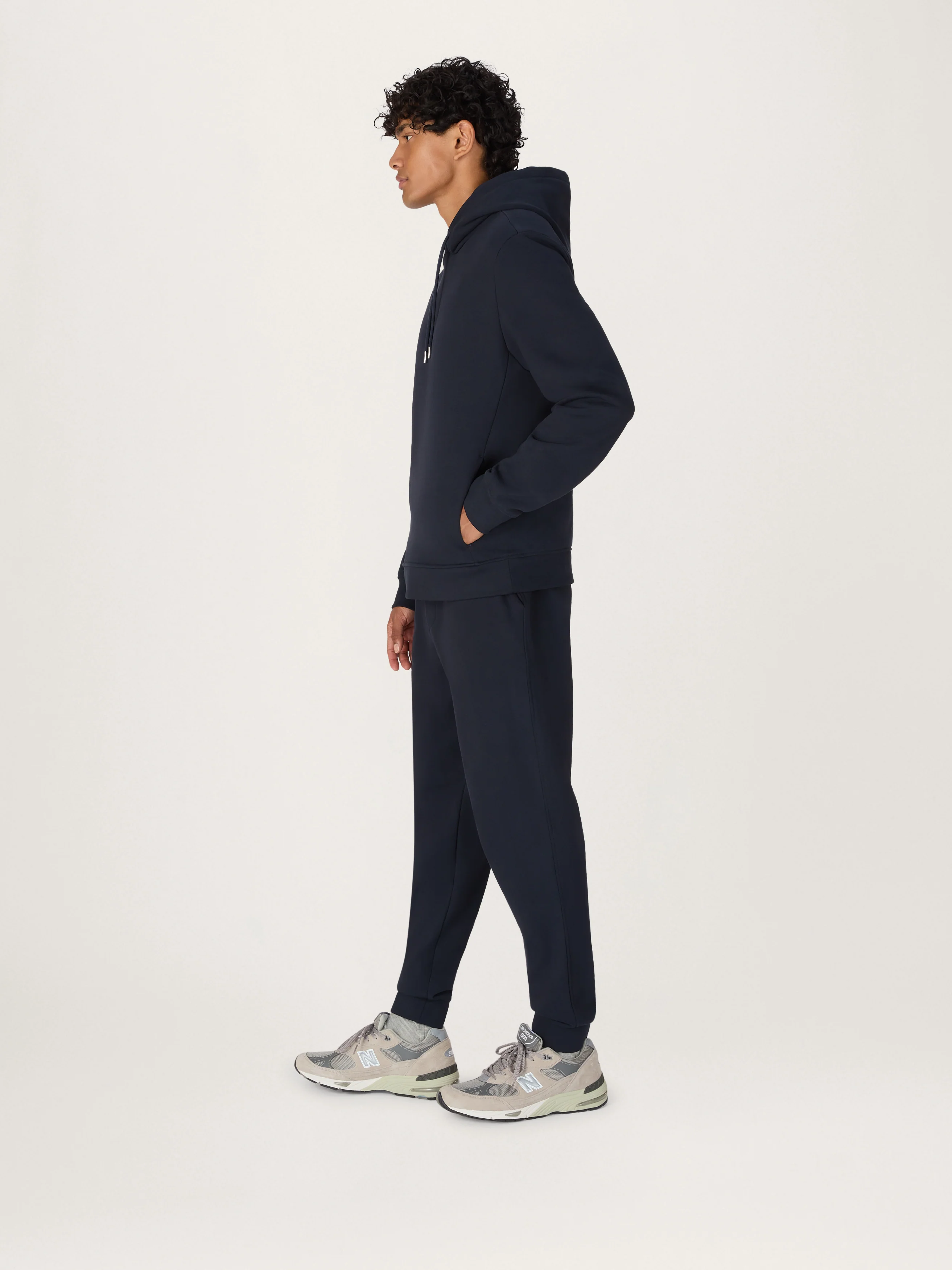 The Icon Hoodie || Navy | Organic Cotton - Image 4