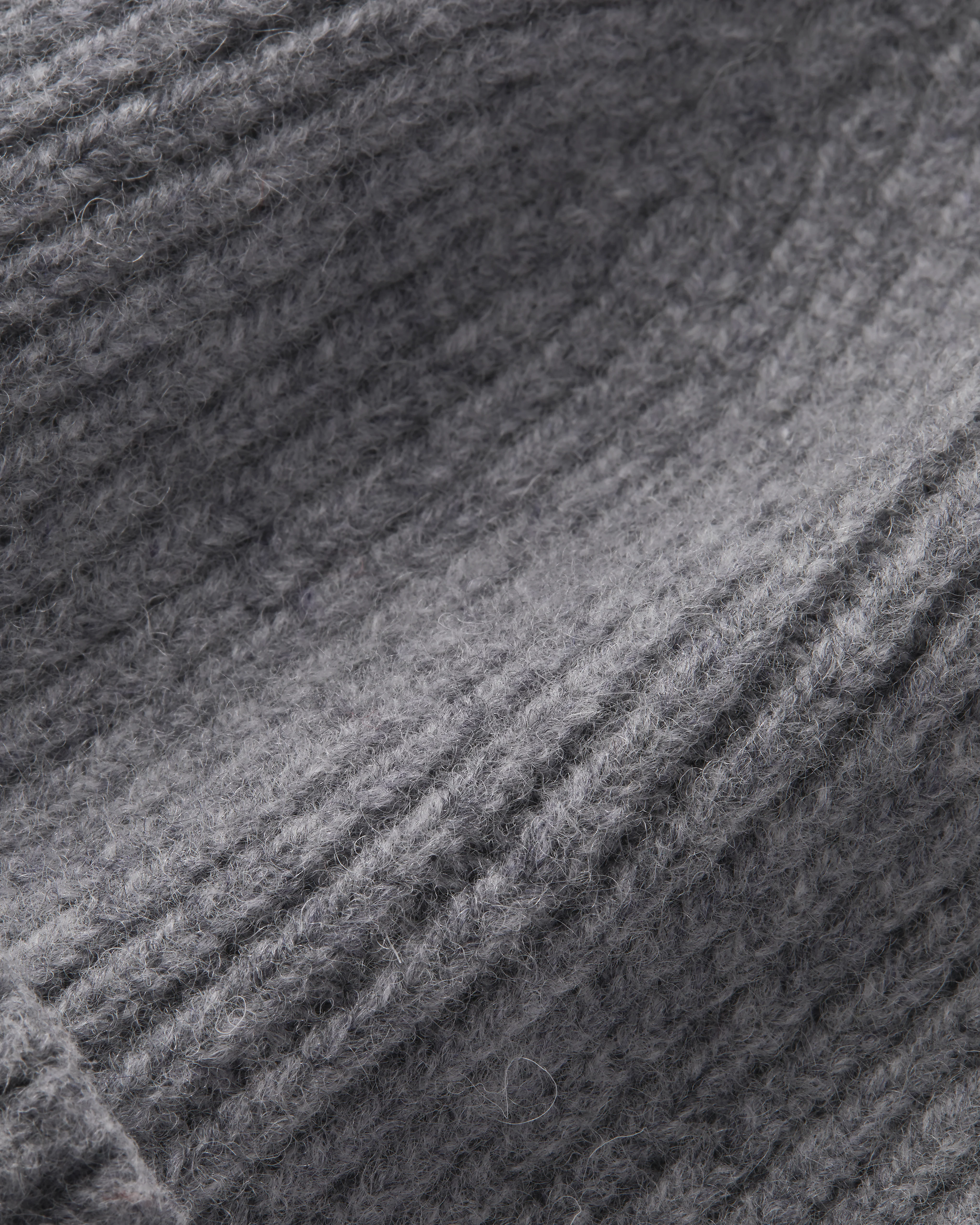 The Knitted Hat || Grey | Wool - Image 4