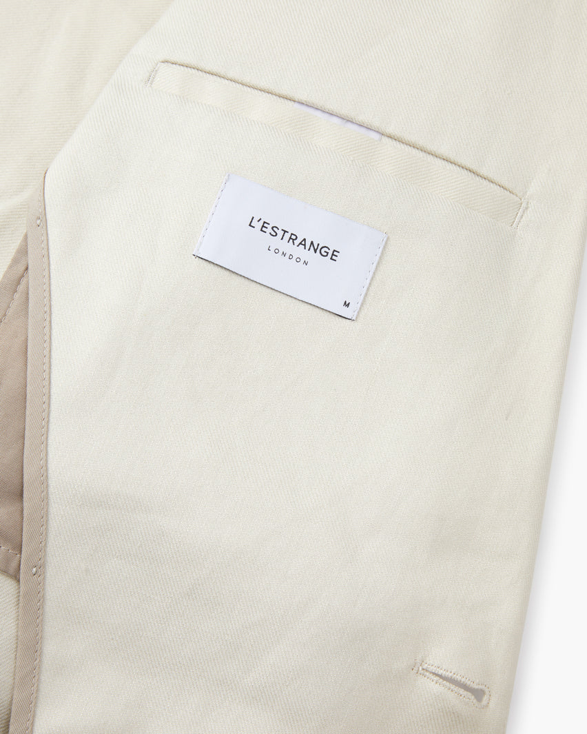 The Linen 24 Blazer || Ivory | Linen - Image 5