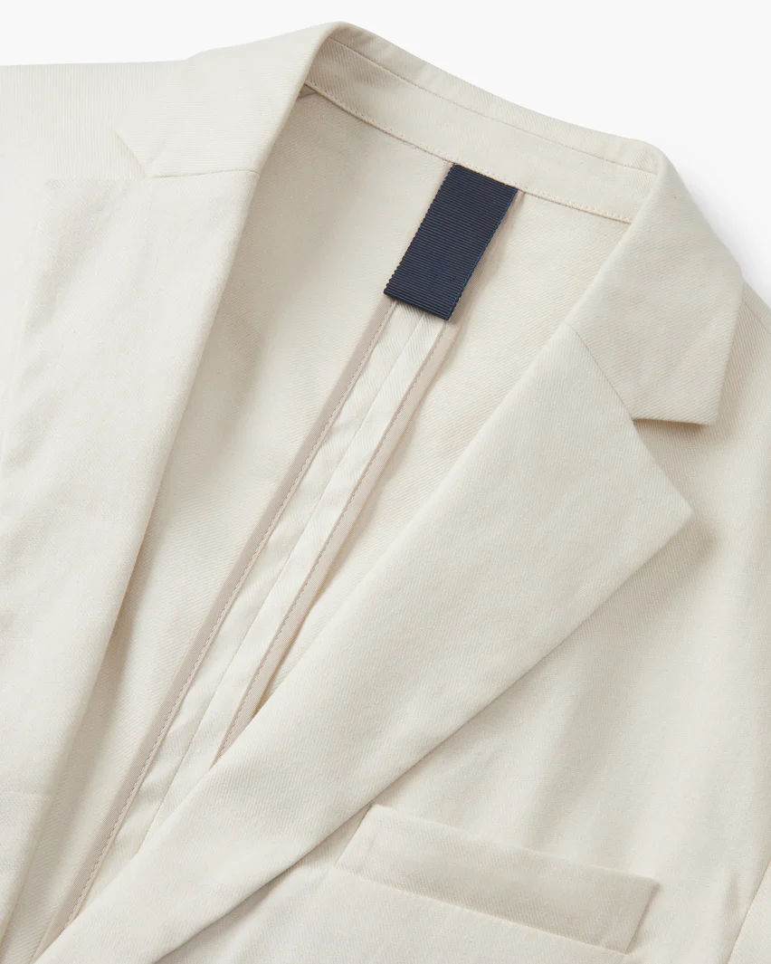 The Linen 24 Blazer || Ivory | Linen - Image 6