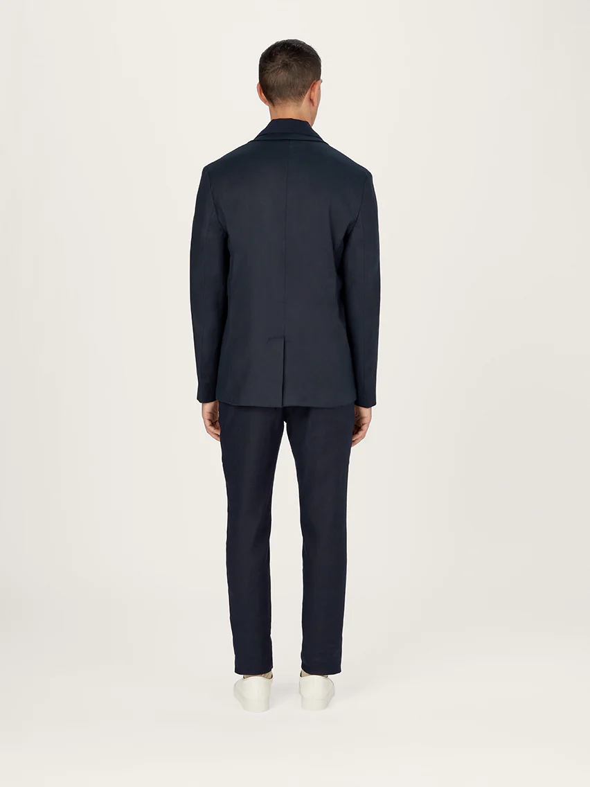 The Linen 24 Blazer || Navy | Linen - Image 5