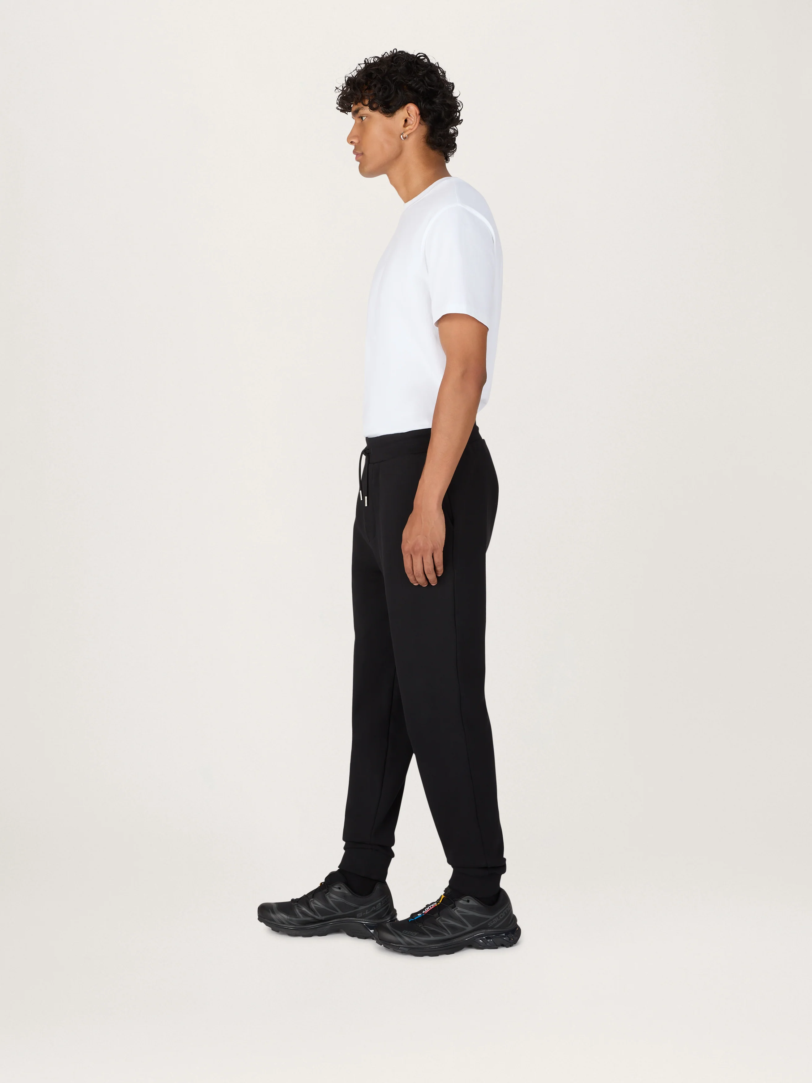 The Sunday Jogger || Black | Organic Cotton - Image 3