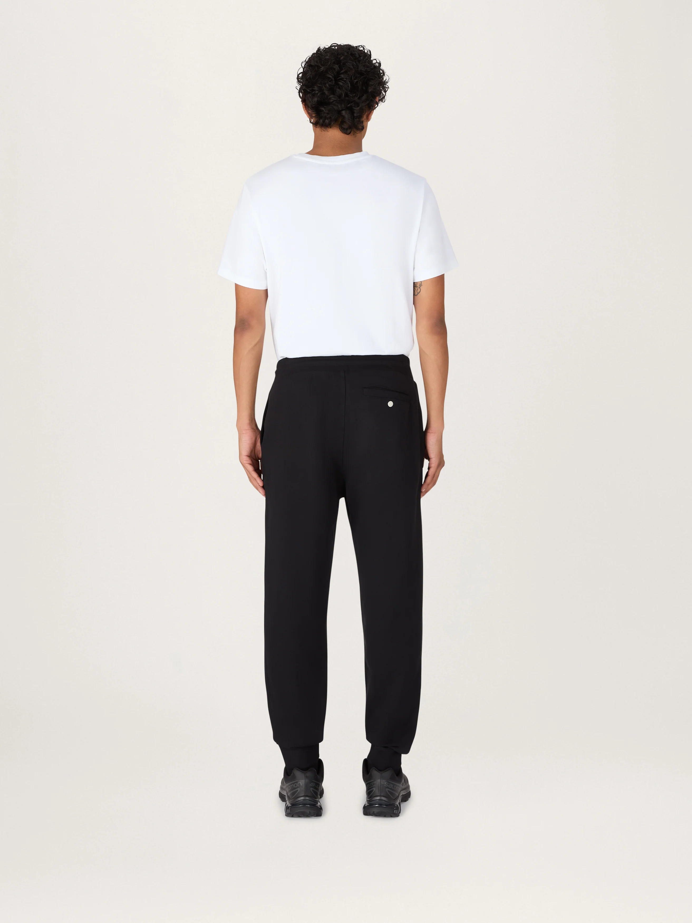 The Sunday Jogger || Black | Organic Cotton - Image 5