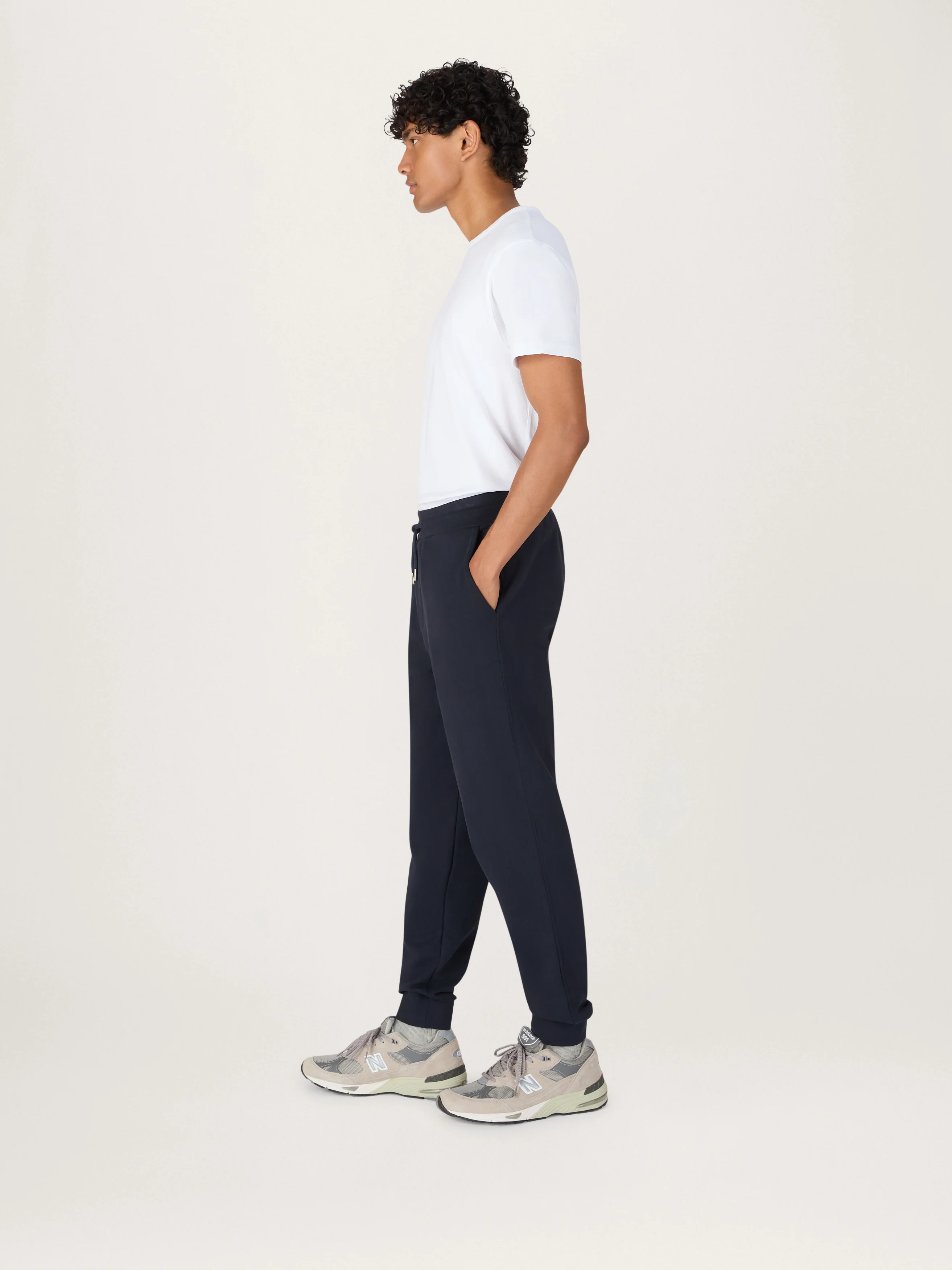 The Sunday Jogger || Navy | Organic Cotton - Image 3