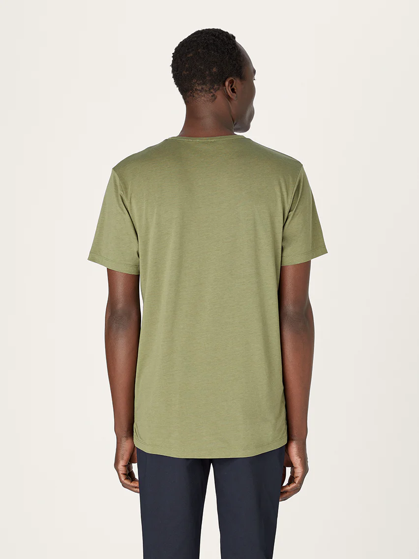 The Tencel Tee || Olive | Tencel - Image 5