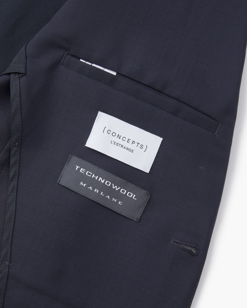 The Tropical Wool 24 Blazer || Navy | Tropical Wool - Image 6